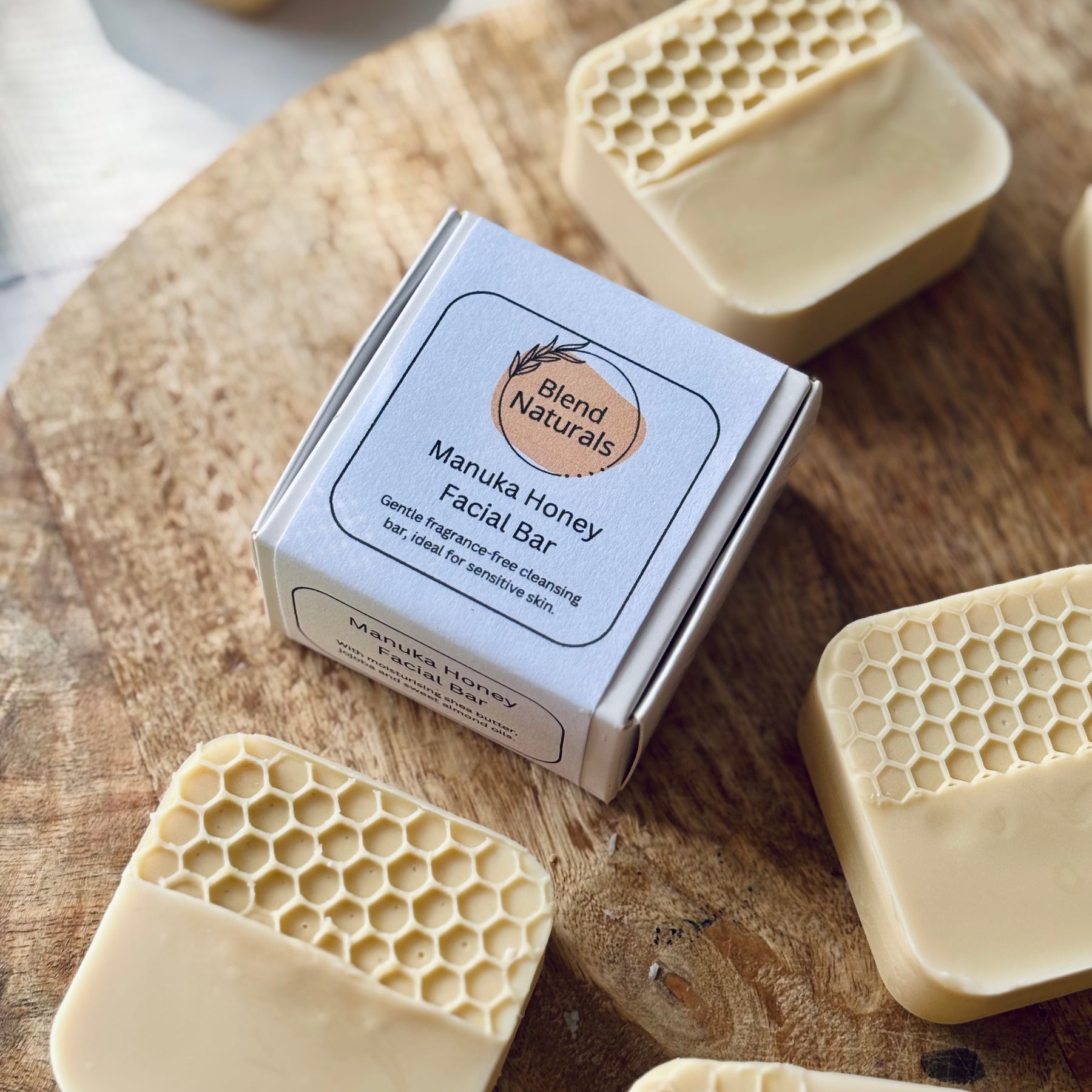 Manuka Honey Face Bar | Gentle cleanser perfect for sensitive skin