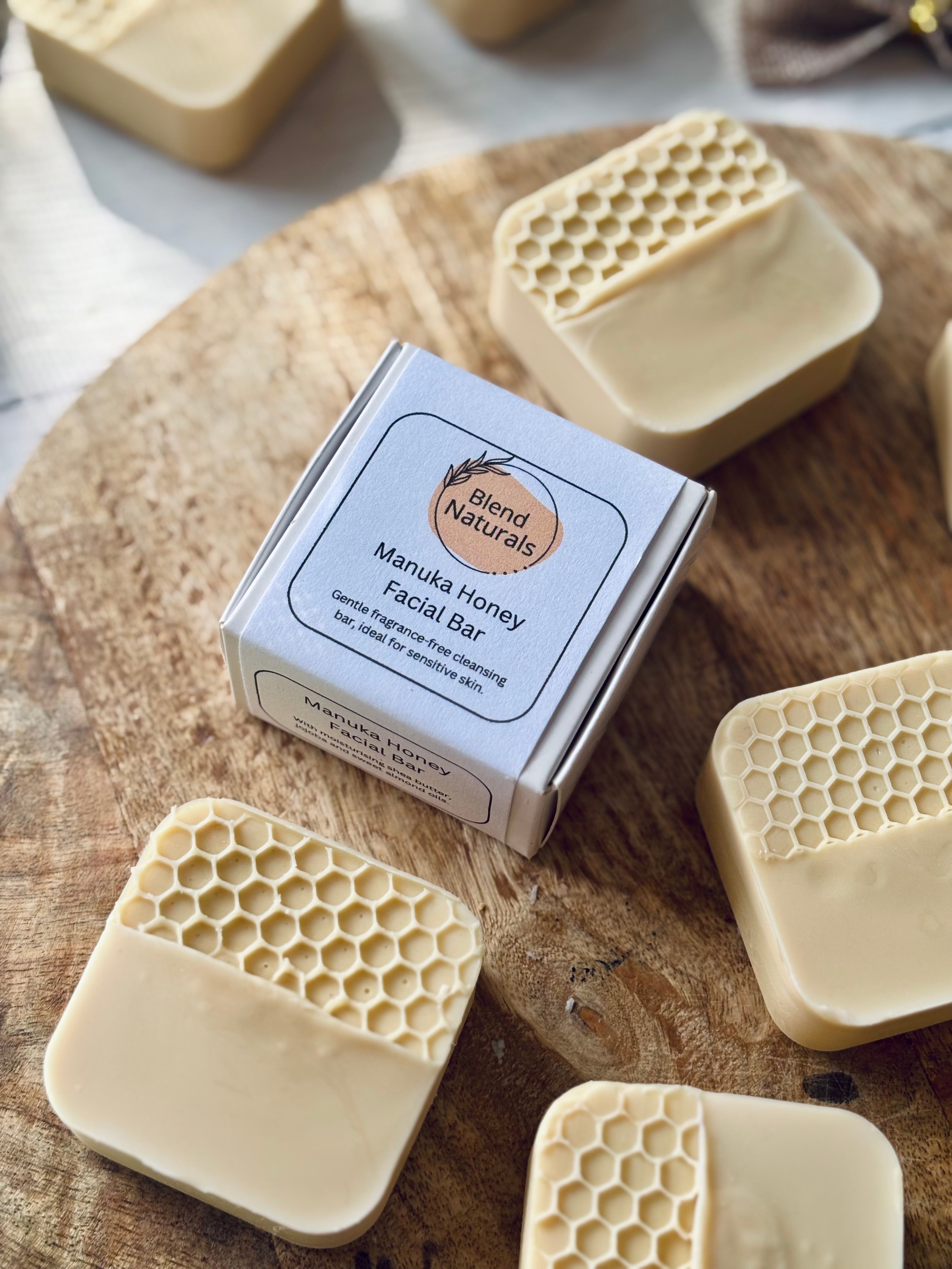 Manuka Honey Face Bar | Gentle cleanser perfect for sensitive skin