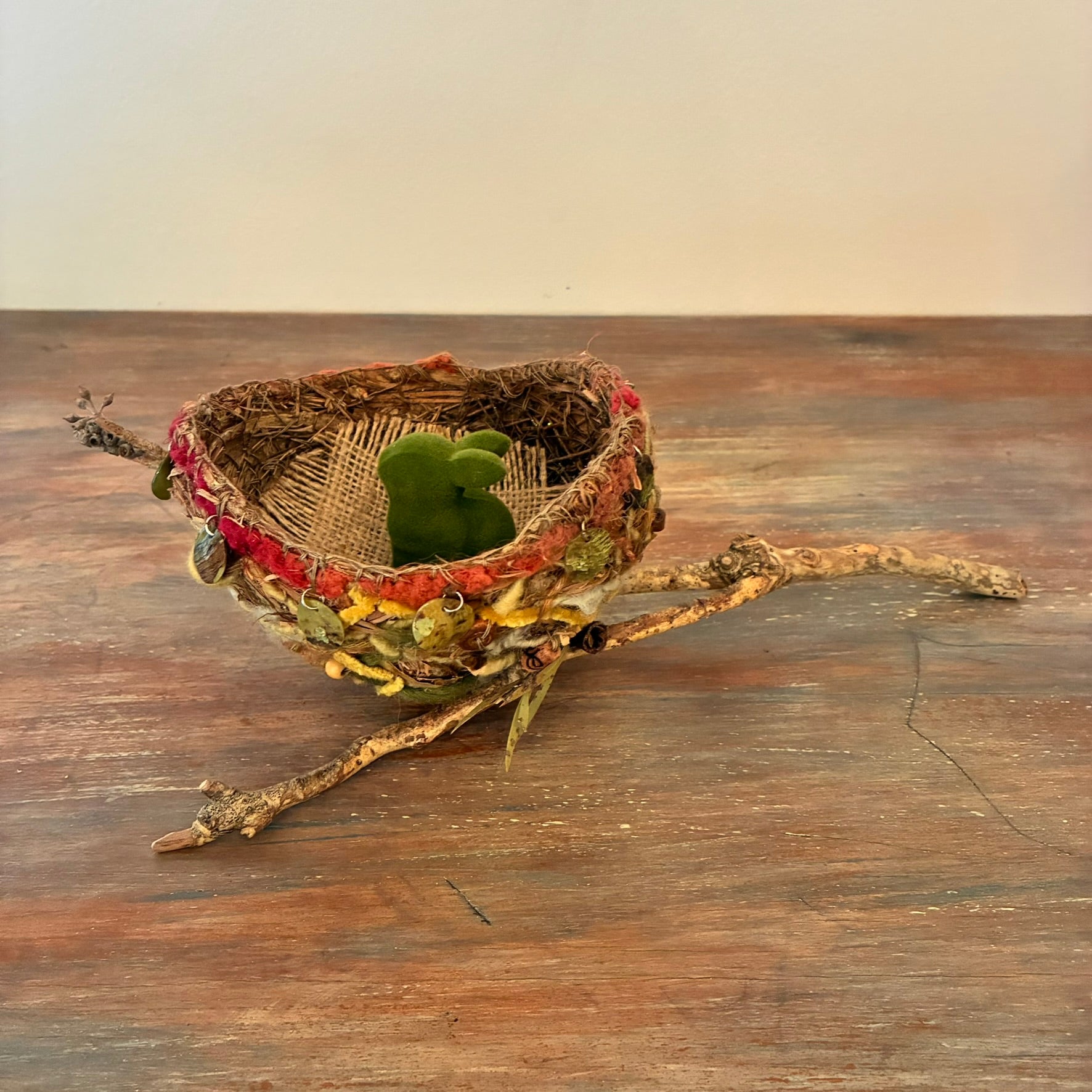 Beautified Birds Nest Sculpture