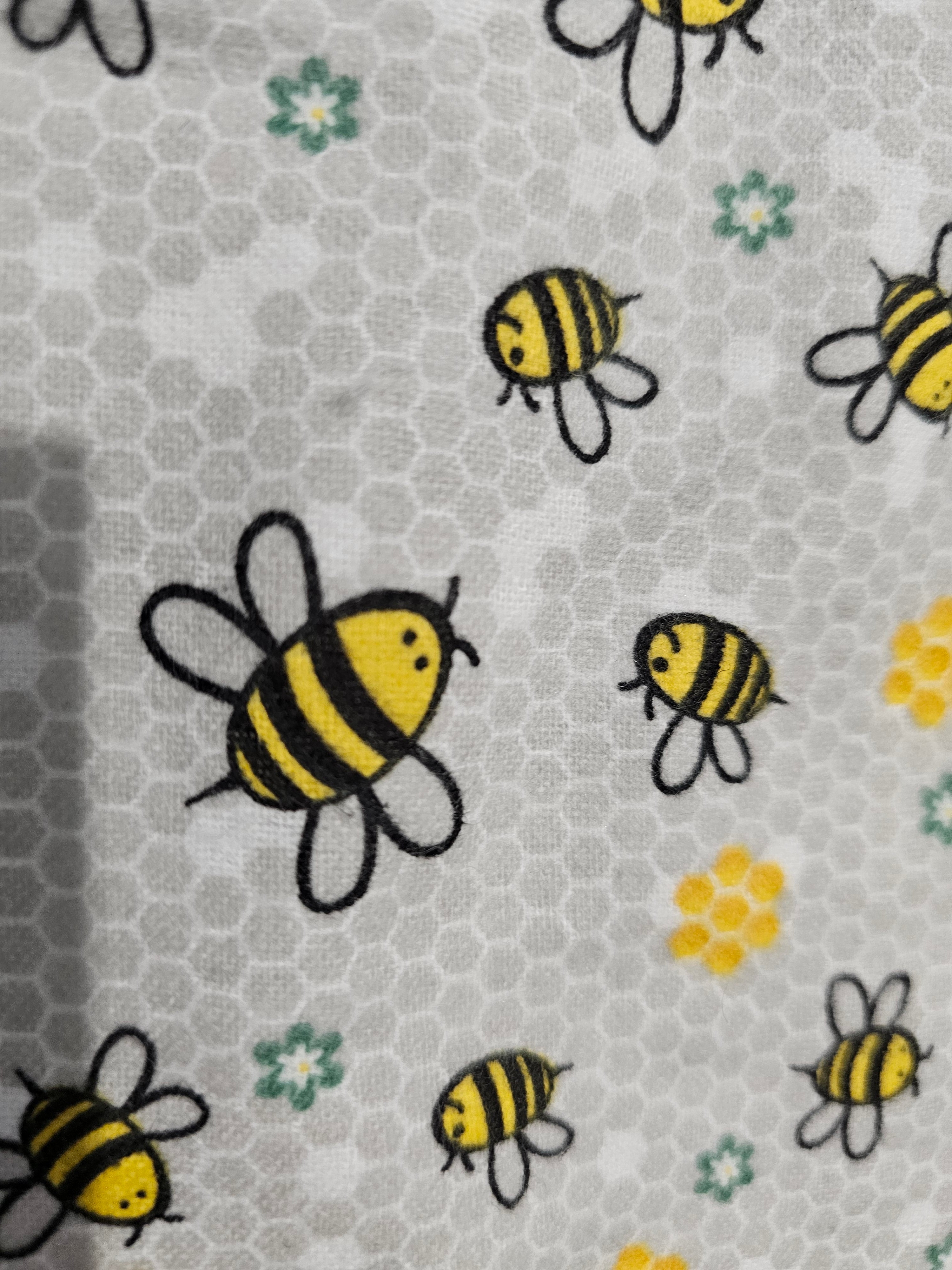 Adult / Special Needs Bib – Clothing Protector - Bees
