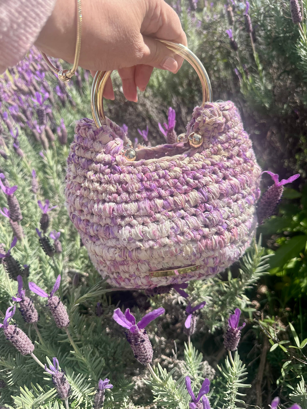 Cocoon Bag | Handcrafted Recycled Sari Silk Bag