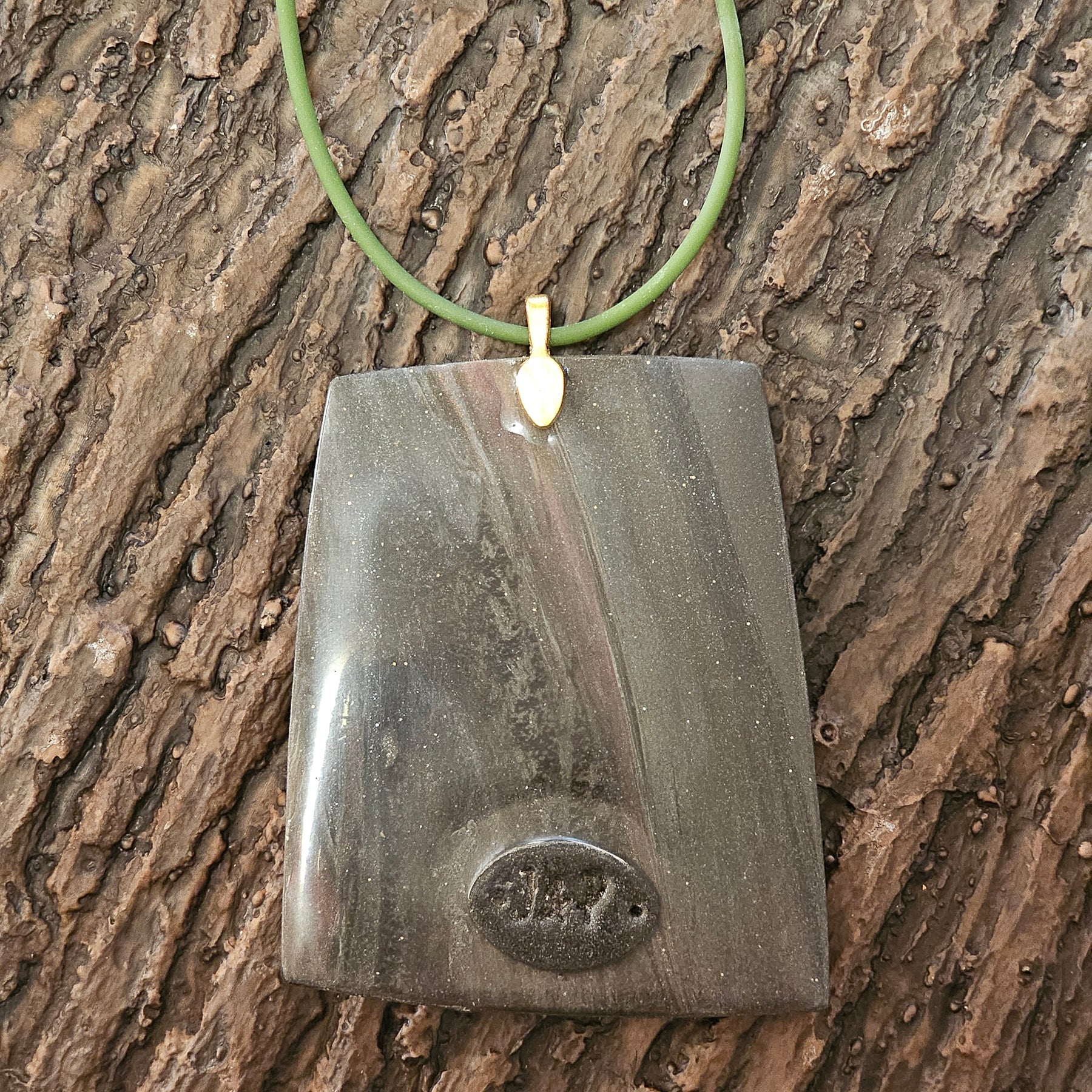 BONFIRE NIGHT - POLYMER CLAY PENDANT