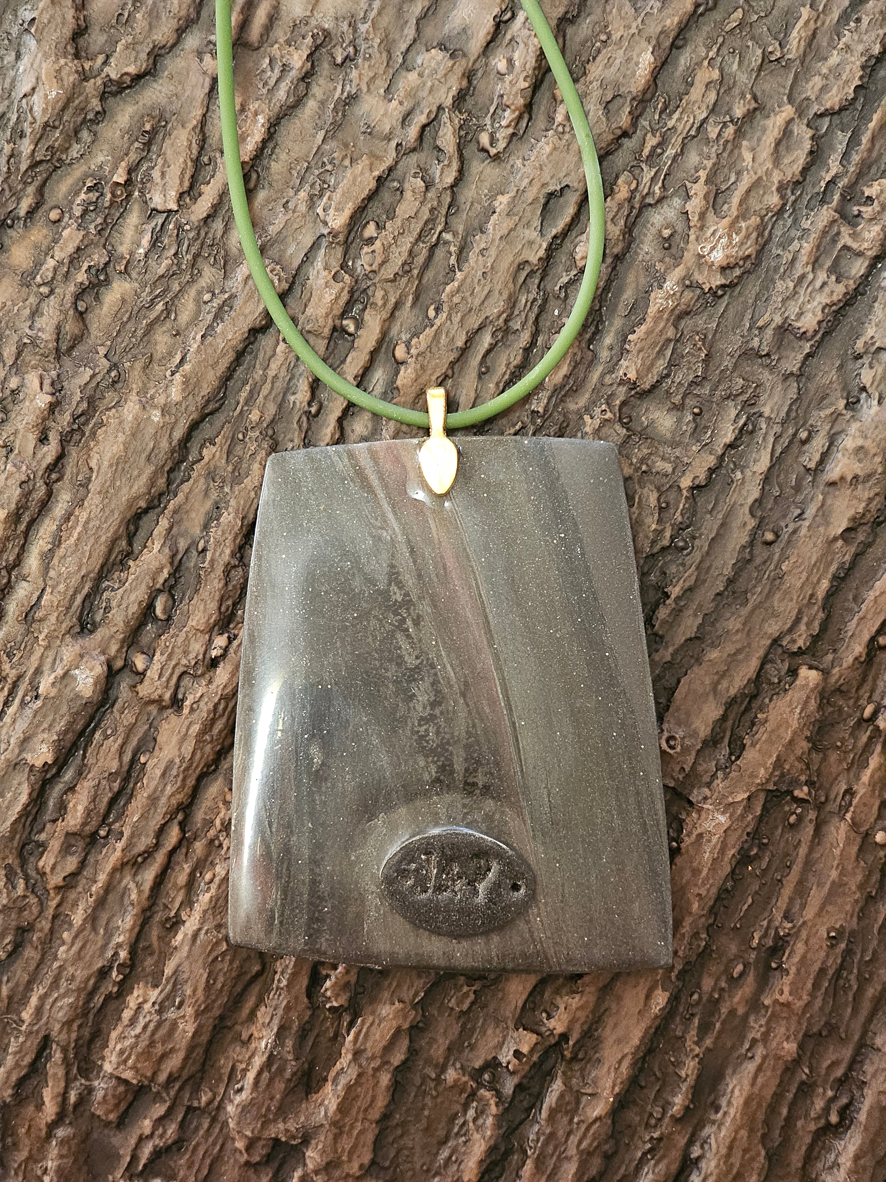 BONFIRE NIGHT - POLYMER CLAY PENDANT