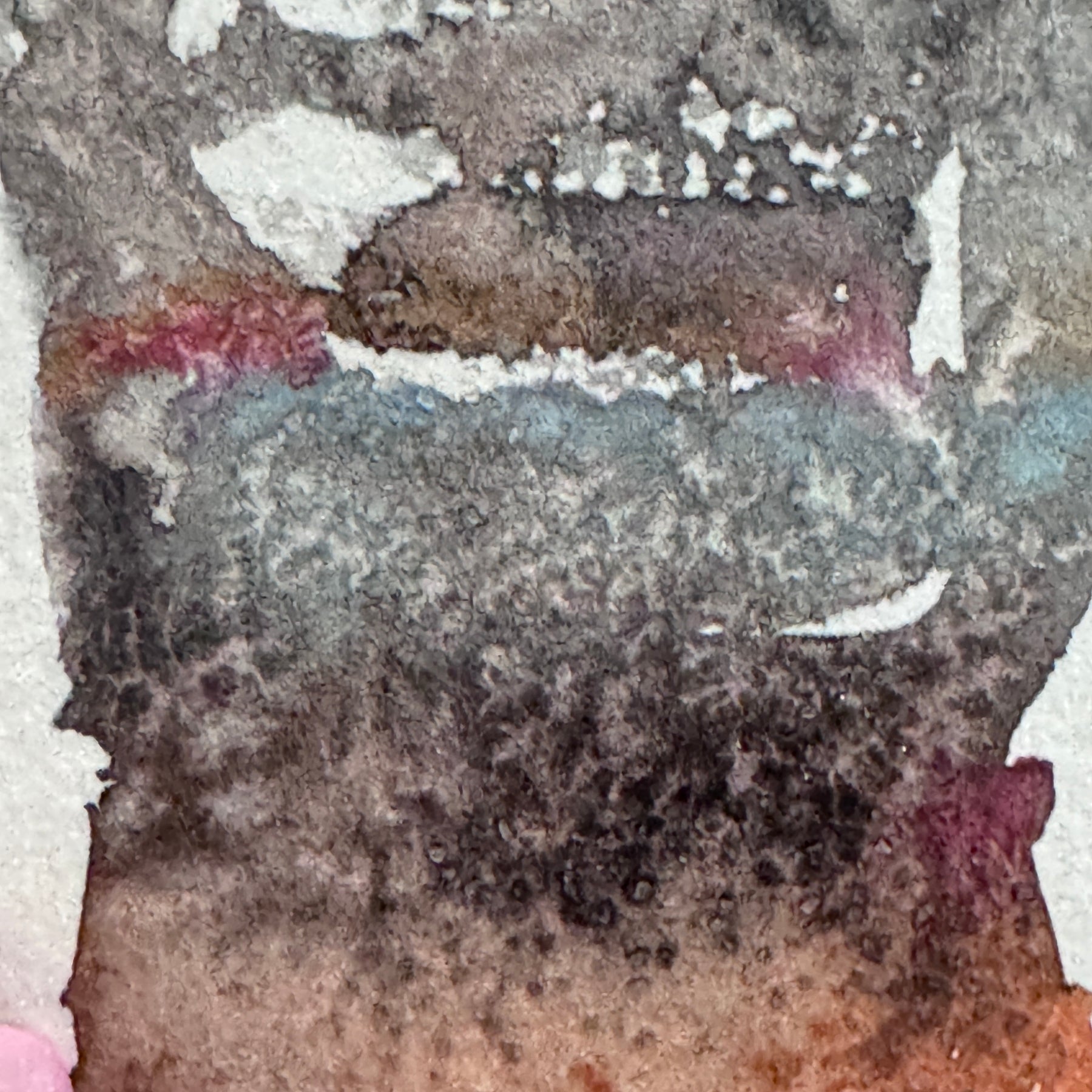 Frostline ACEO Original Watercolour Artwork