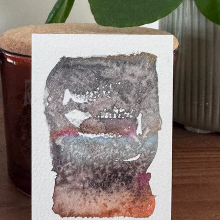 Frostline ACEO Original Watercolour Artwork