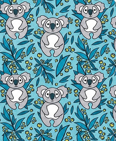 Australiana Collection | Blue Gum Koala Overalls