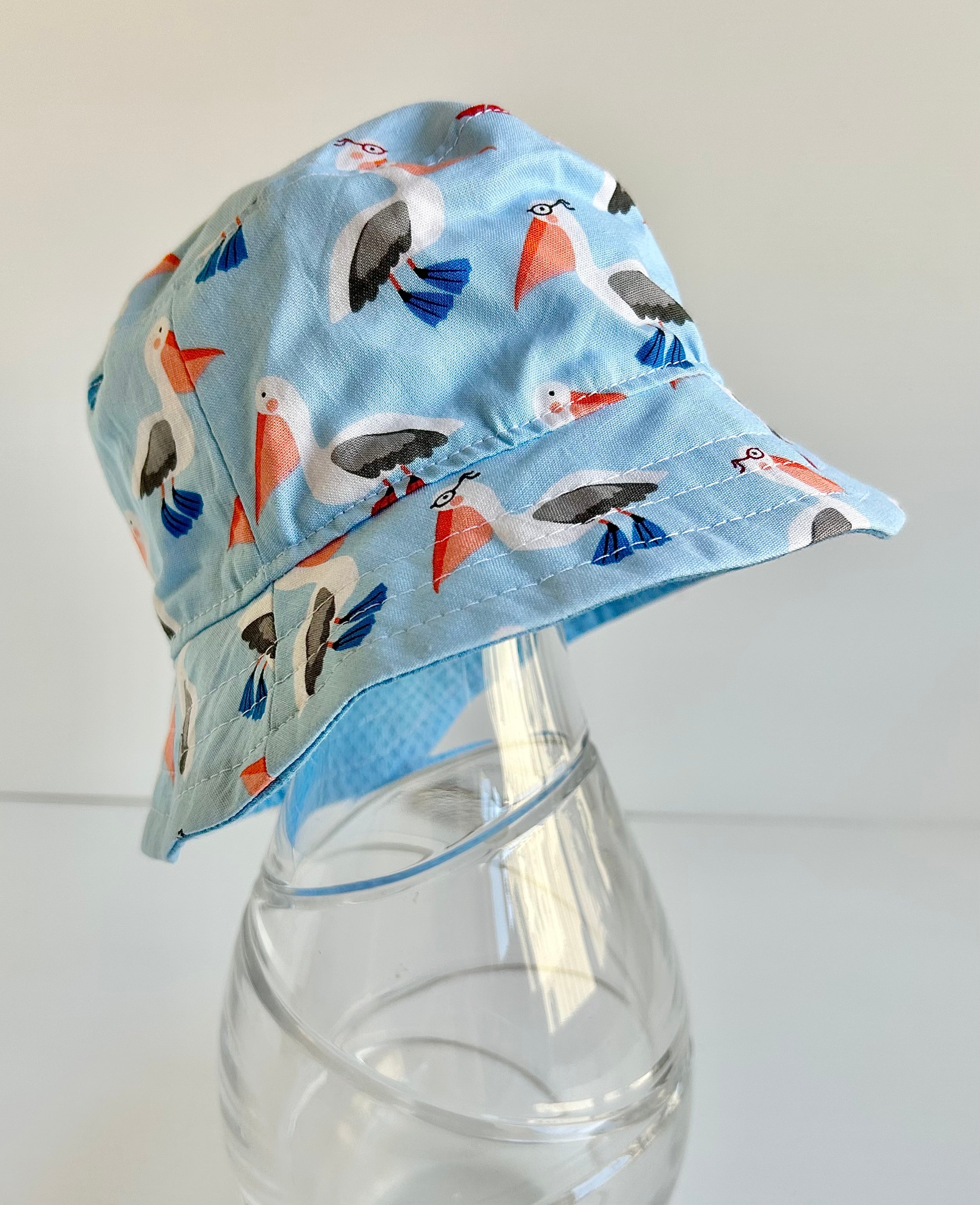 Ready to post- Baby size hats (boyish prints)- reduced price