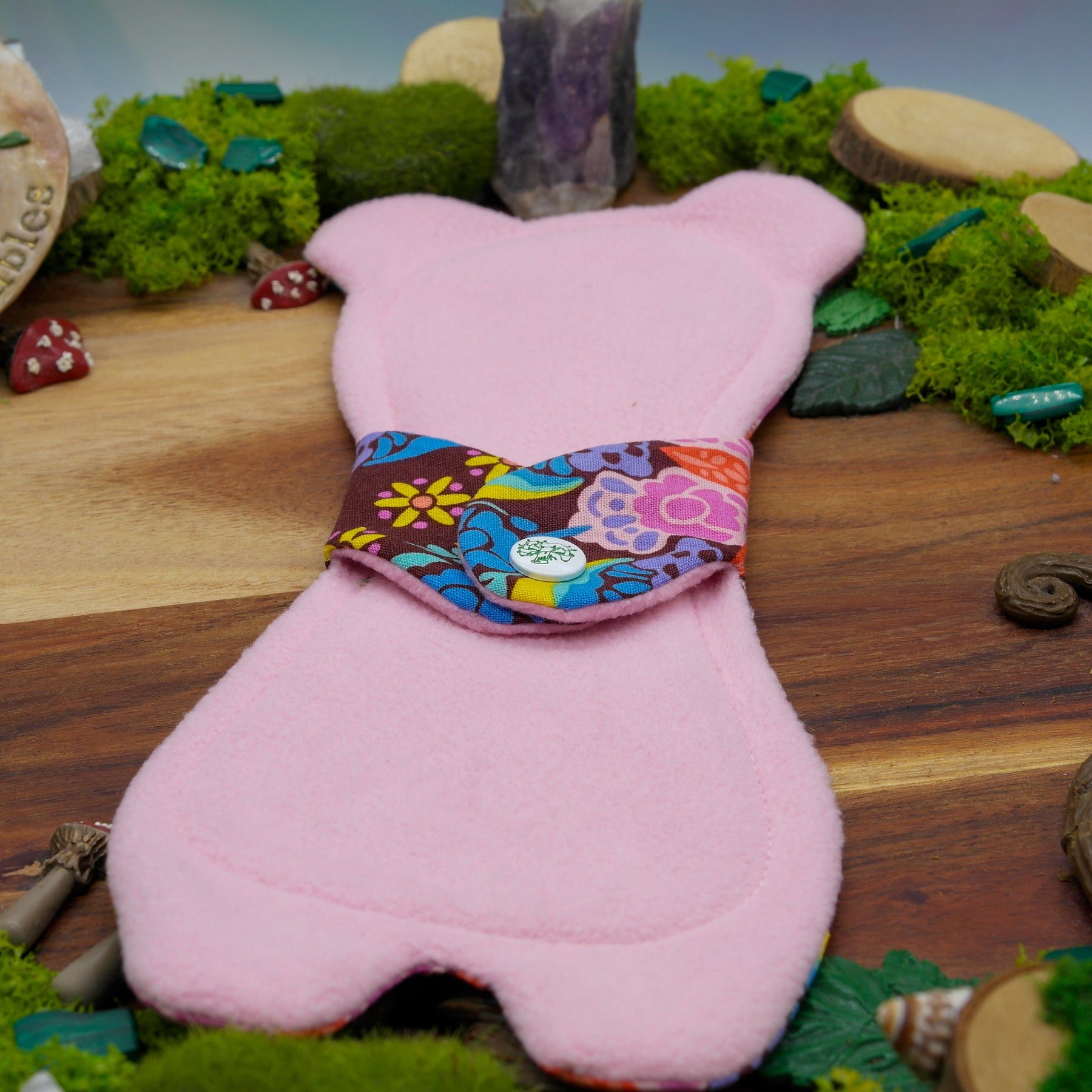 Comfortable reusable cloth pad 10" Moderate (Goldilocks) - idgaf