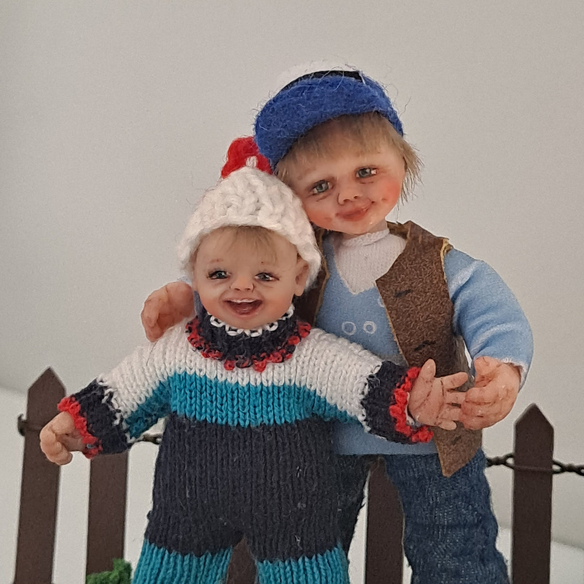 1:12 OOAK Doll miniature/ Brothers