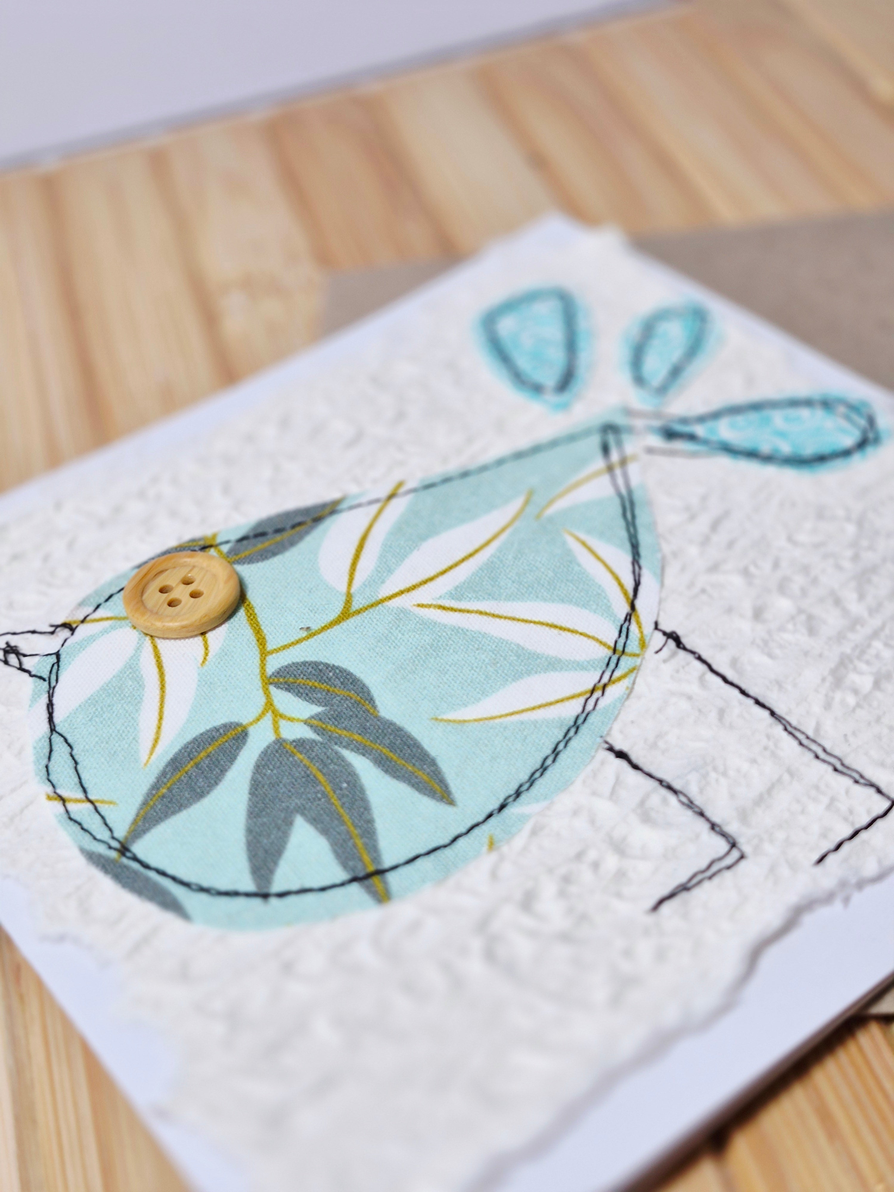 Birdie dreaming card