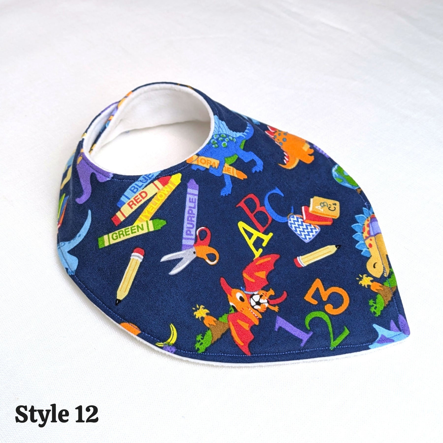 Handmade Dribble Bibs | Extra Absorbency Layer | sized 0-4yrs