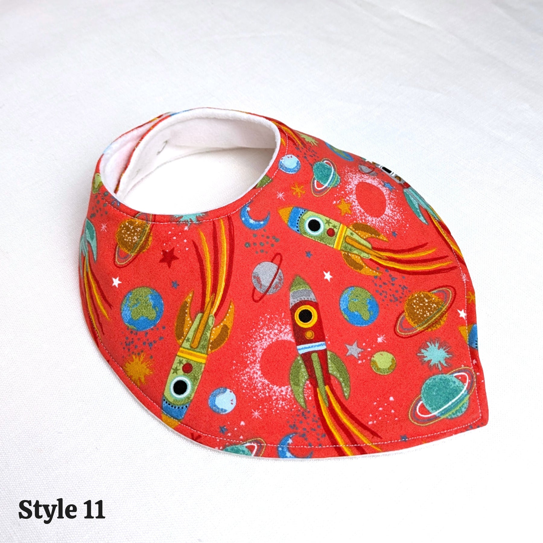 Handmade Dribble Bibs | Extra Absorbency Layer | sized 0-4yrs