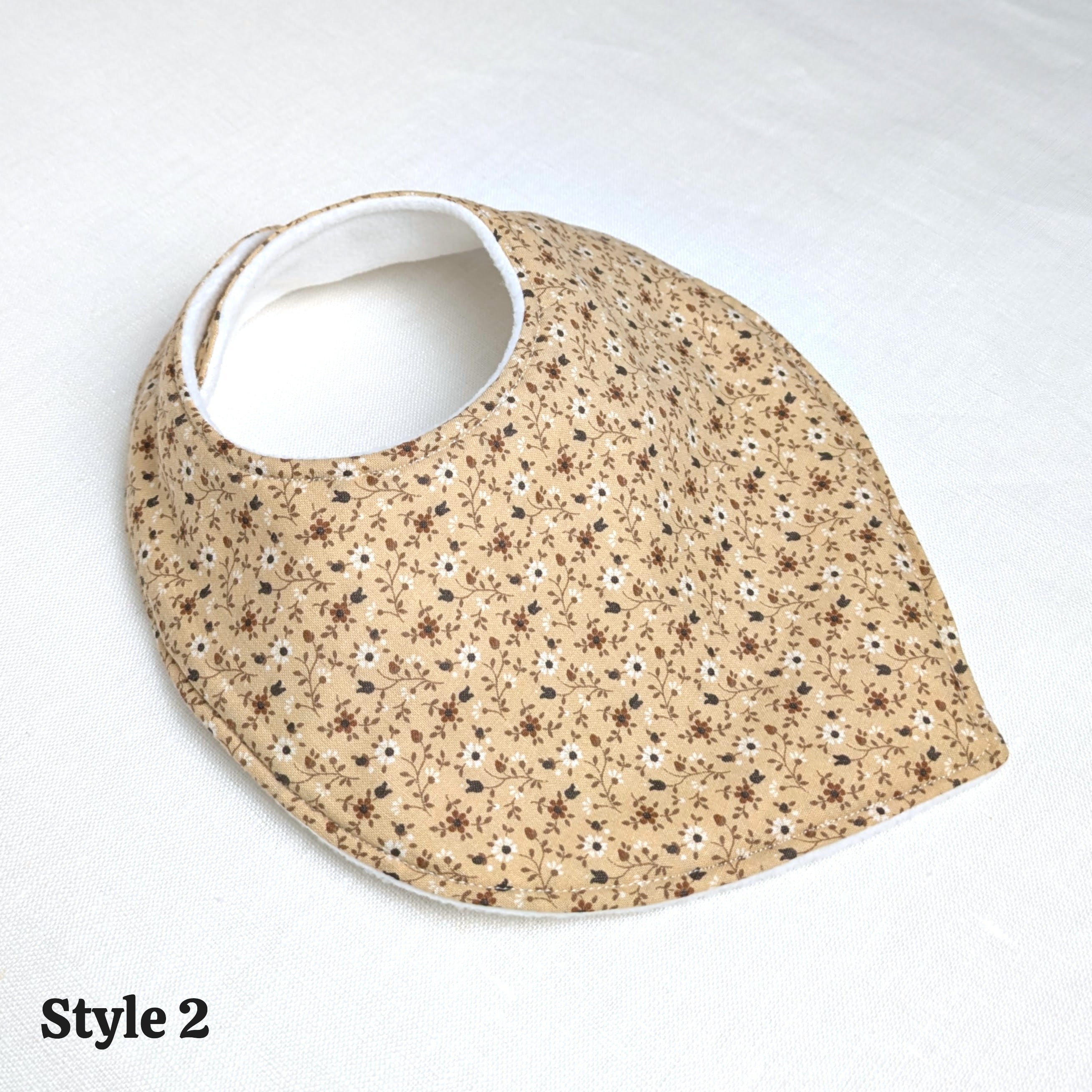Handmade Dribble Bibs | Extra Absorbency Layer | sized 0-4yrs