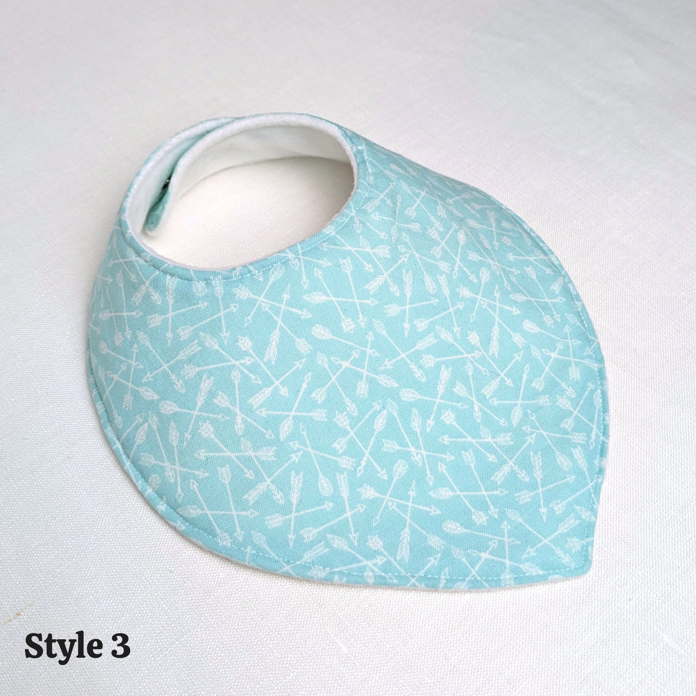 Handmade Dribble Bibs | Extra Absorbency Layer | sized 0-4yrs