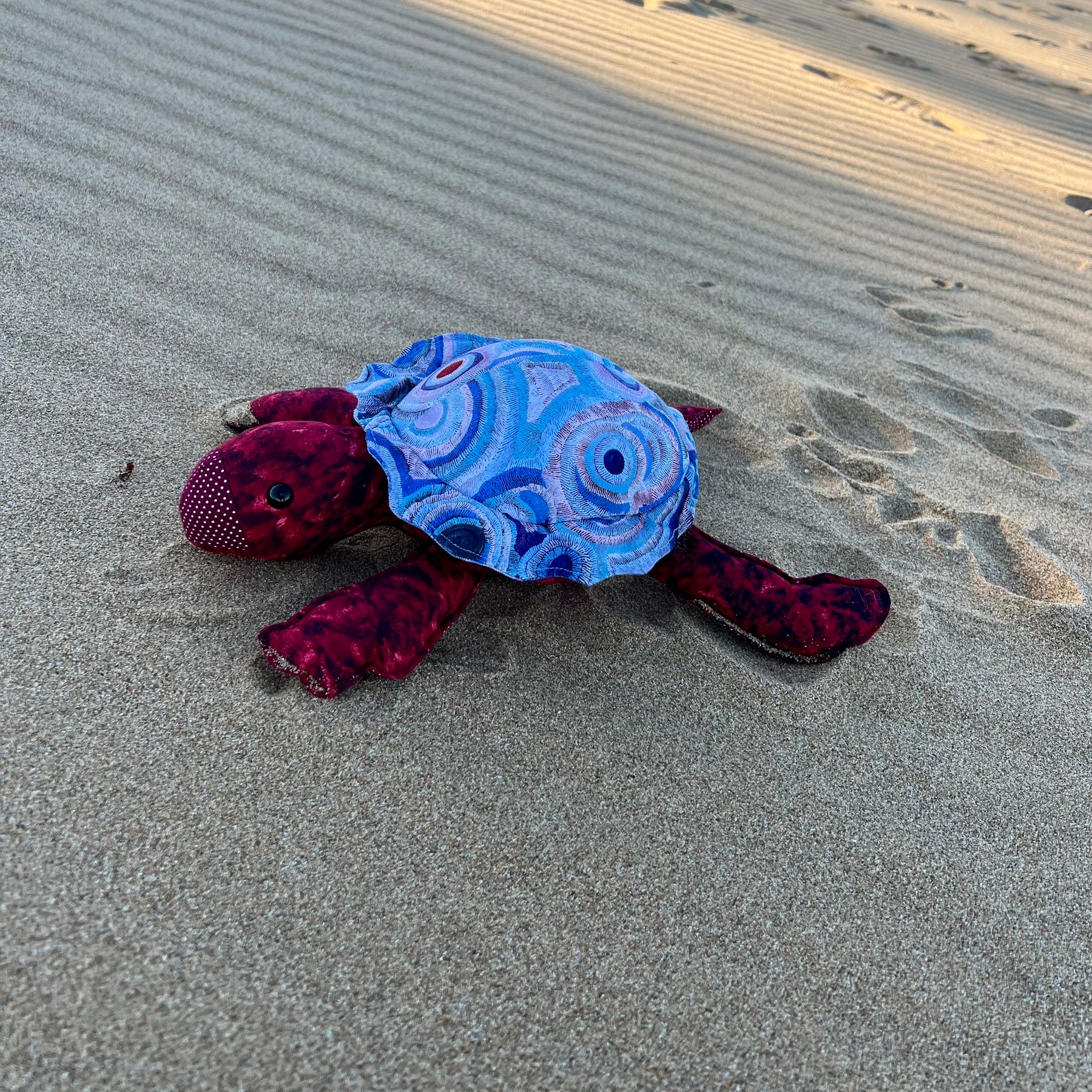 Handmade Fabric Turtle