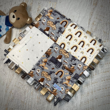 Tag-a-long Quilt/Play Mat - Critters on the Move