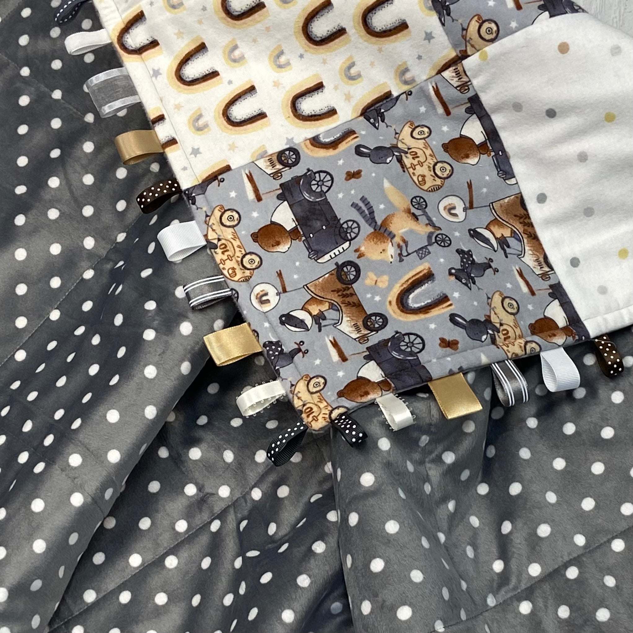 Tag-a-long Quilt/Play Mat - Critters on the Move