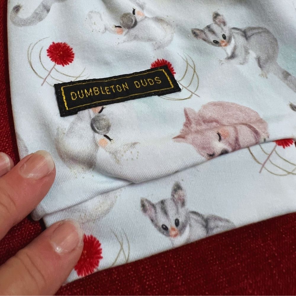 Bush Christmas 1 | Sizes 000, 0, 2 | Handmade Baby Pants by Dumbleton Duds | FREE Postage $50+
