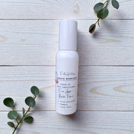 Leave-in Hair Conditioner. Emu Apple + Rosella Flower with Rice Proteins.
