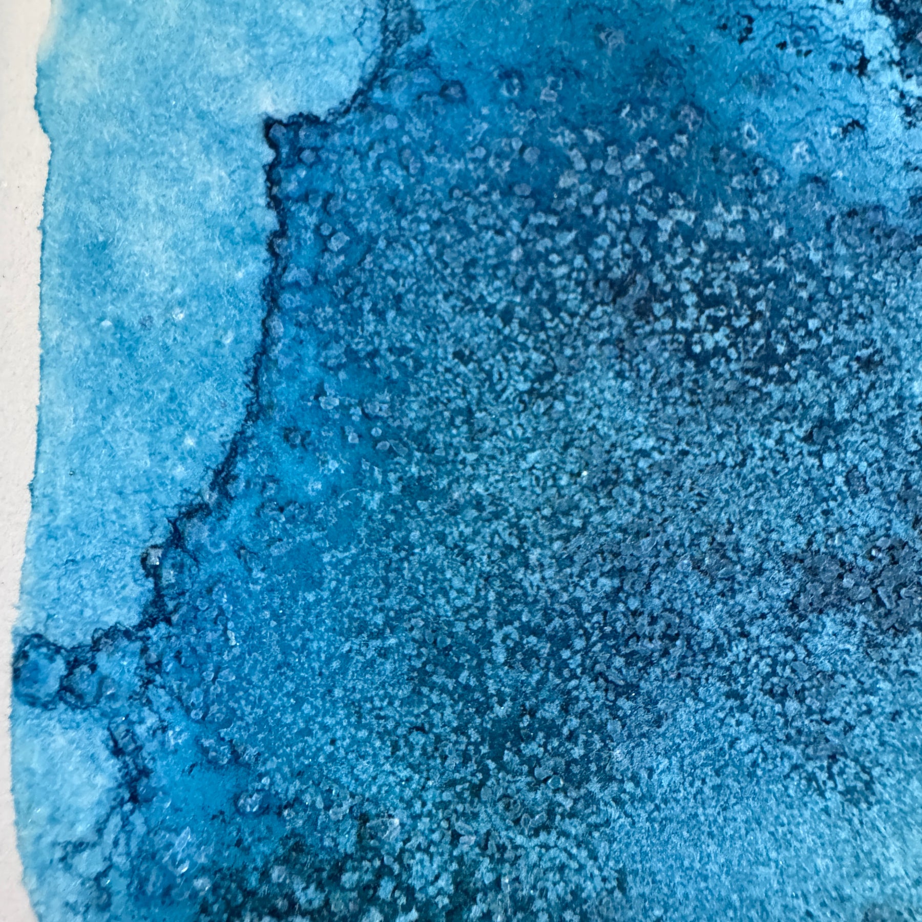The Current Beneath – Original Abstract Watercolour Artwork