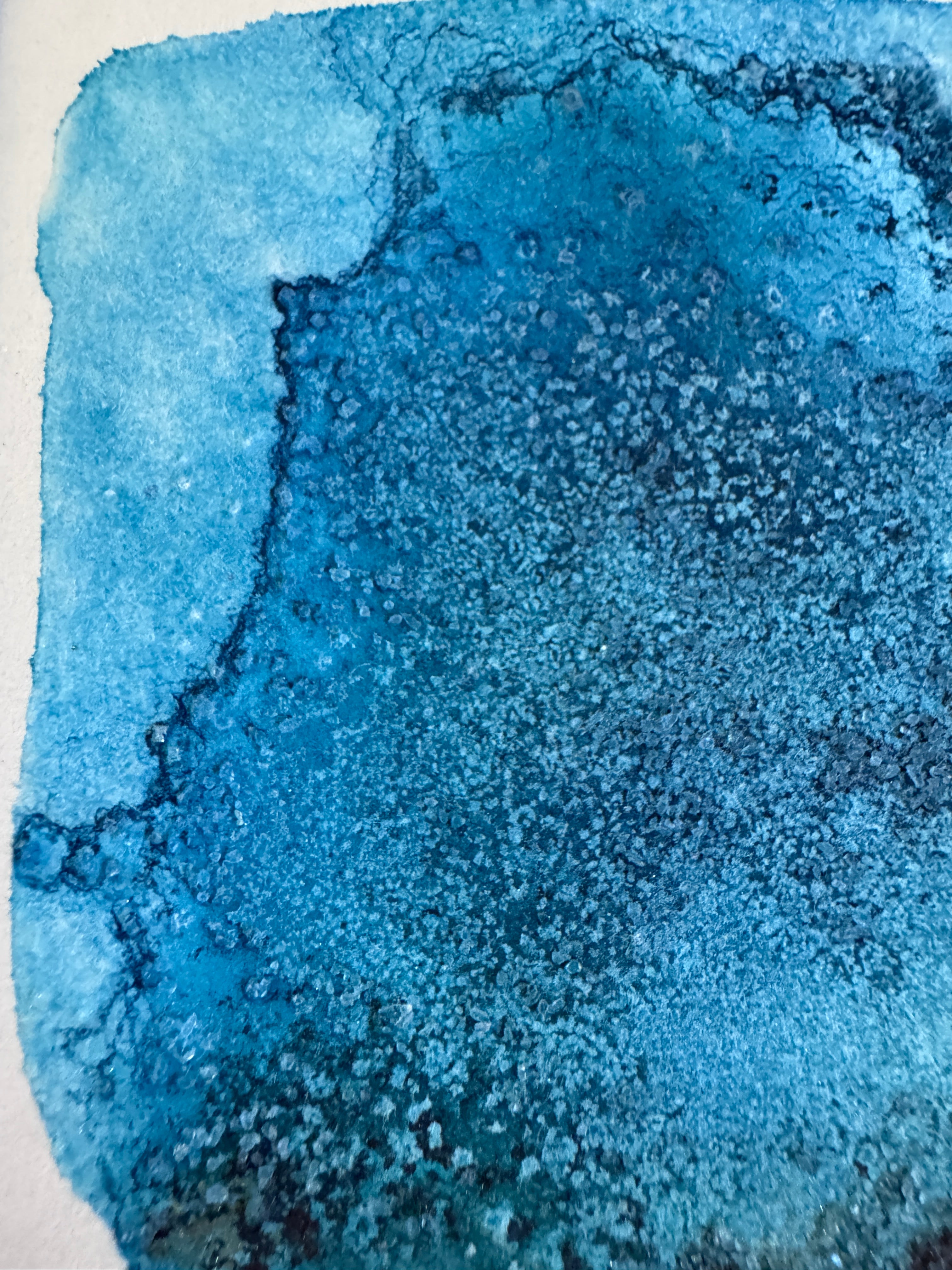 The Current Beneath – Original Abstract Watercolour Artwork