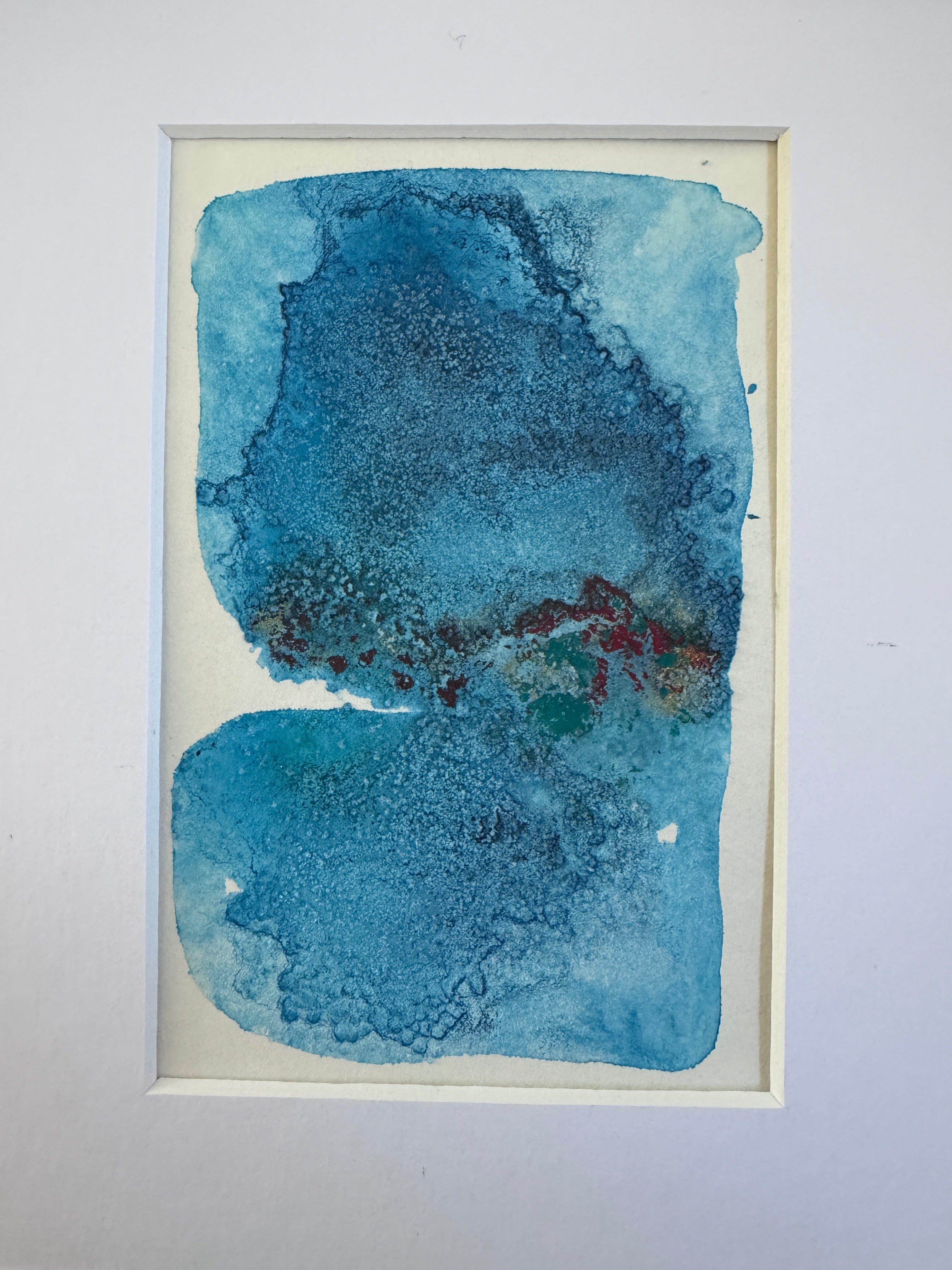 The Current Beneath – Original Abstract Watercolour Artwork