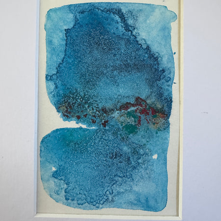 The Current Beneath – Original Abstract Watercolour Artwork