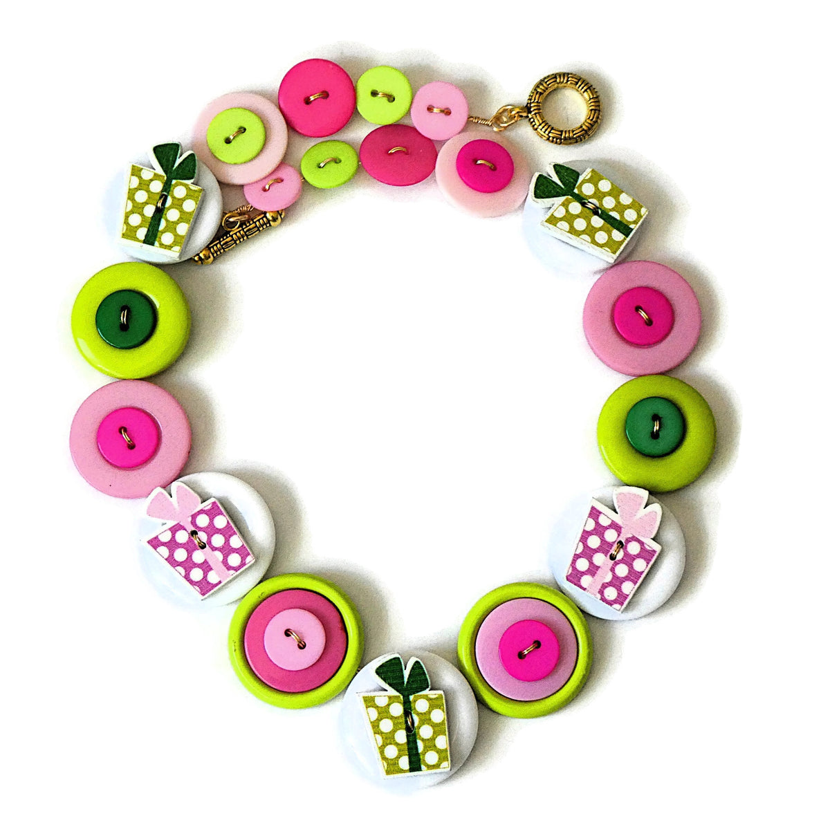 Birthday or Christmas necklace - Lets Celebrate!