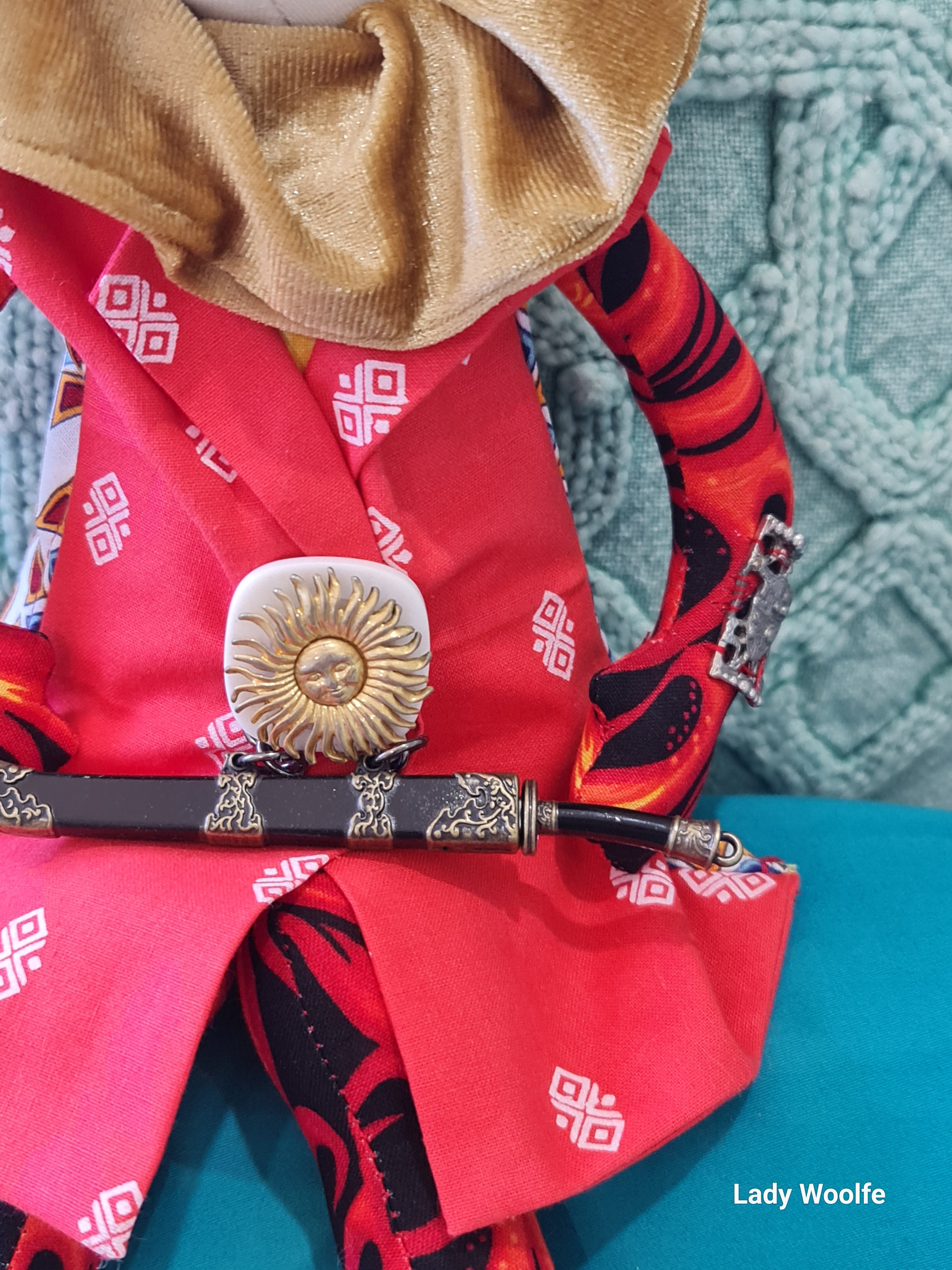 Handmade Art Doll - Tristram the Dragon Whisperer