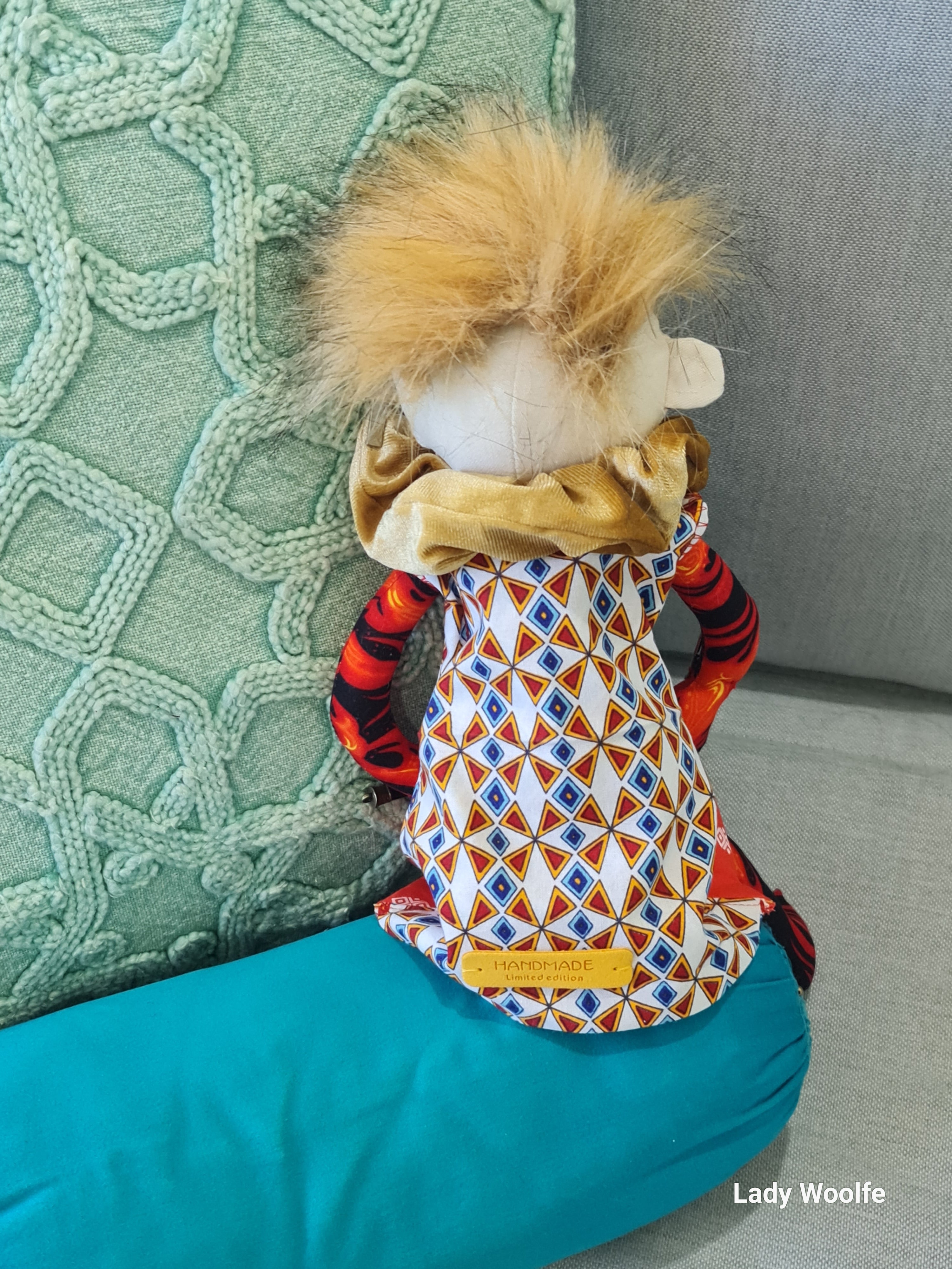 Handmade Art Doll - Tristram the Dragon Whisperer