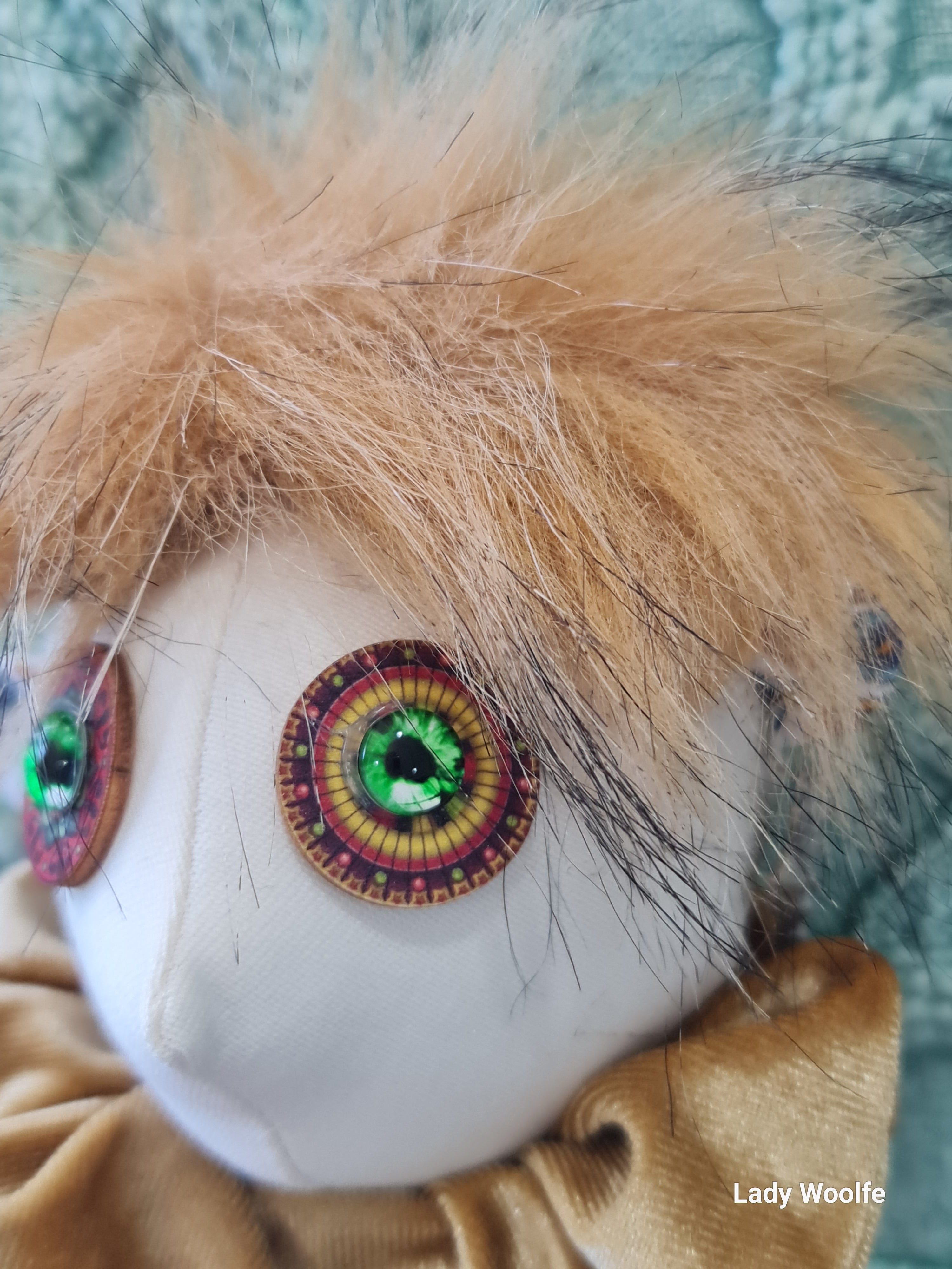 Handmade Art Doll - Tristram the Dragon Whisperer