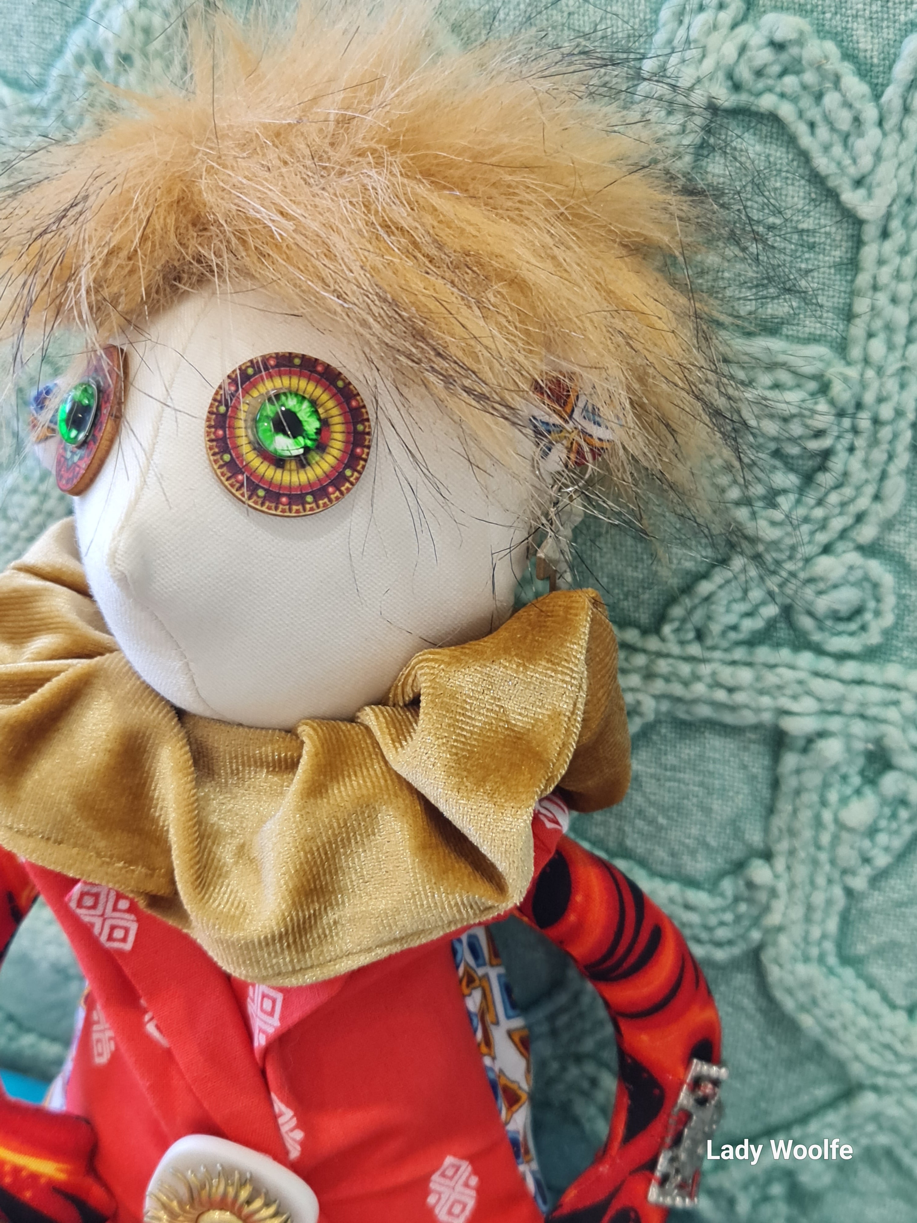 Handmade Art Doll - Tristram the Dragon Whisperer