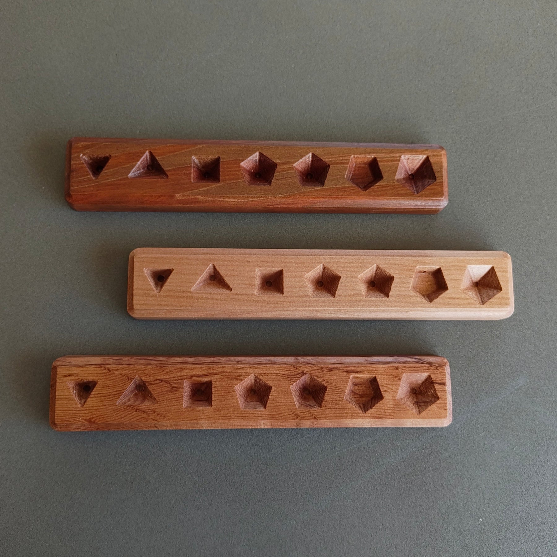 Tasmanian Leatherwood Dice Display Stand