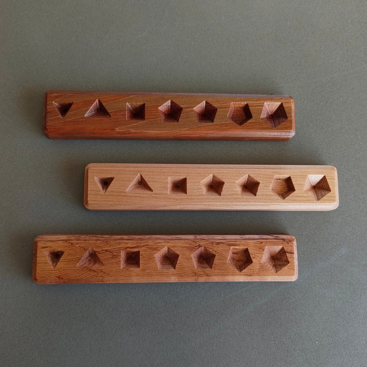 Tasmanian Leatherwood Dice Display Stand