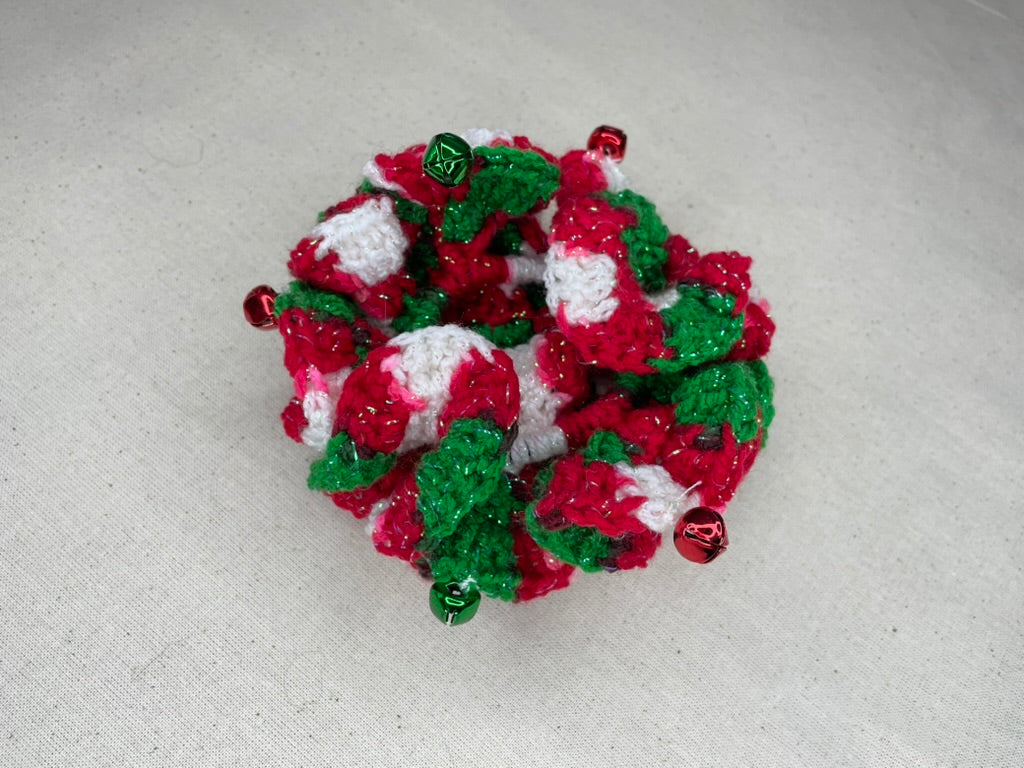 #086 Christmas Hair Scrunchies