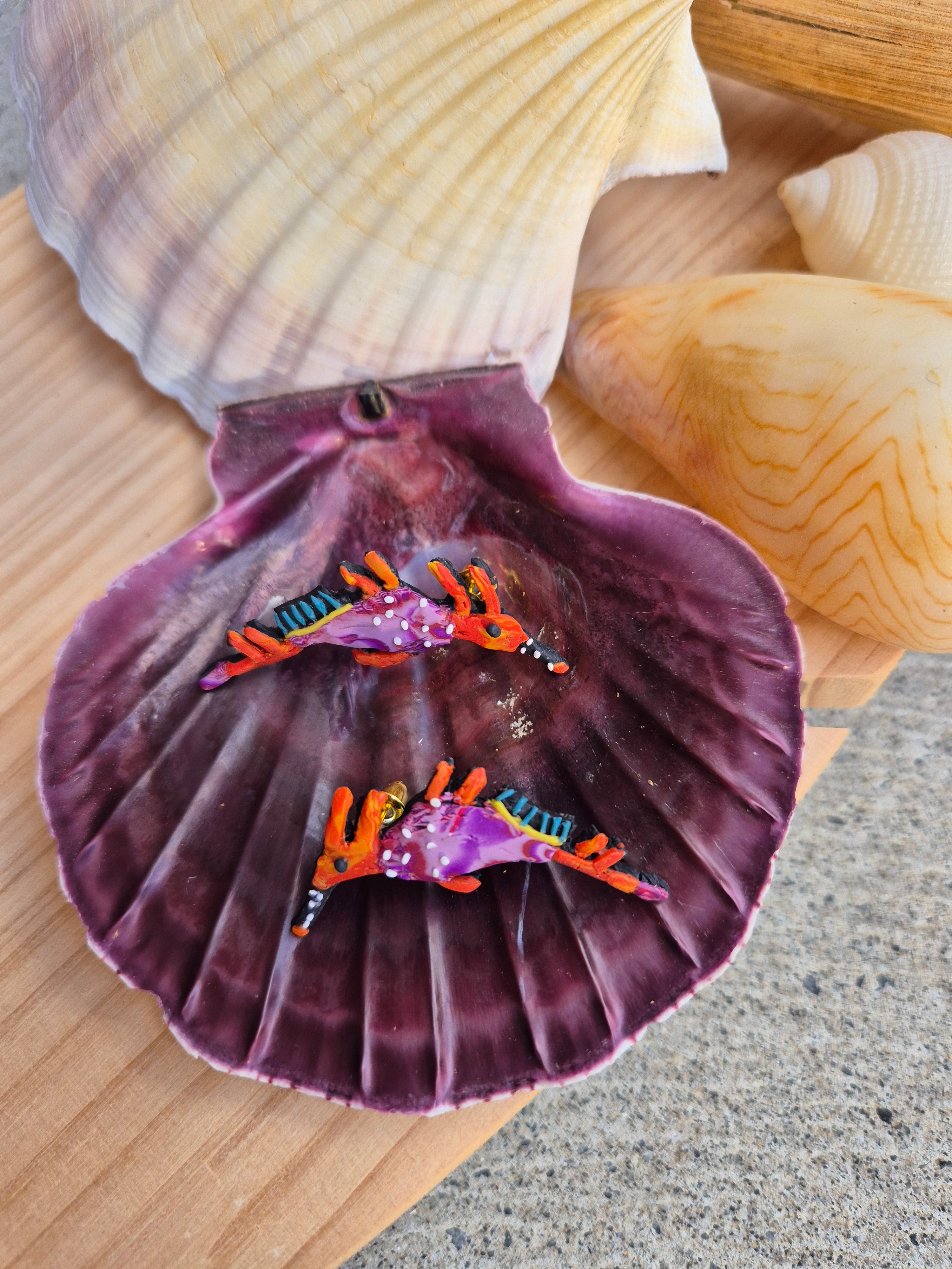 Mini Weedy Seadragon Studs