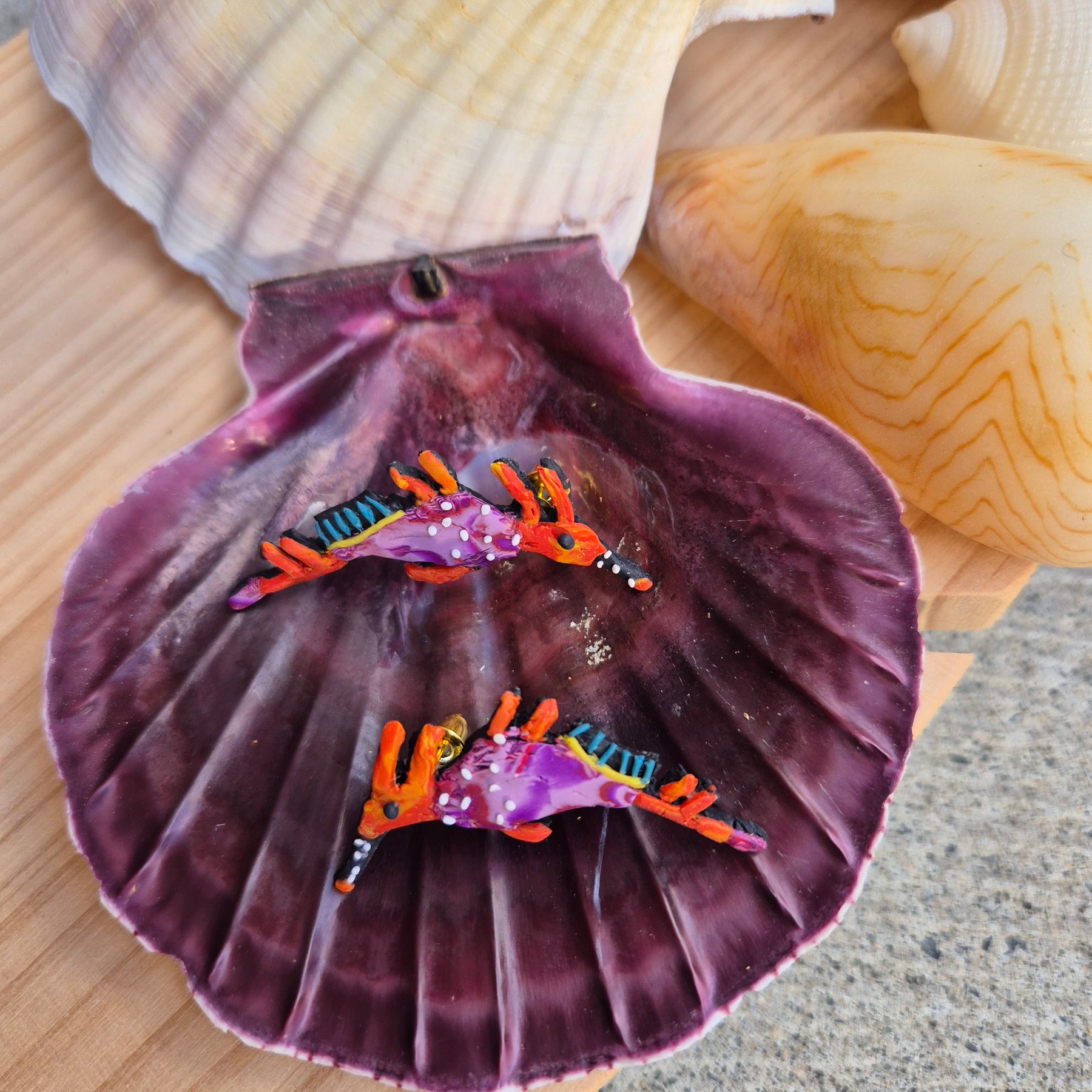 Mini Weedy Seadragon Studs