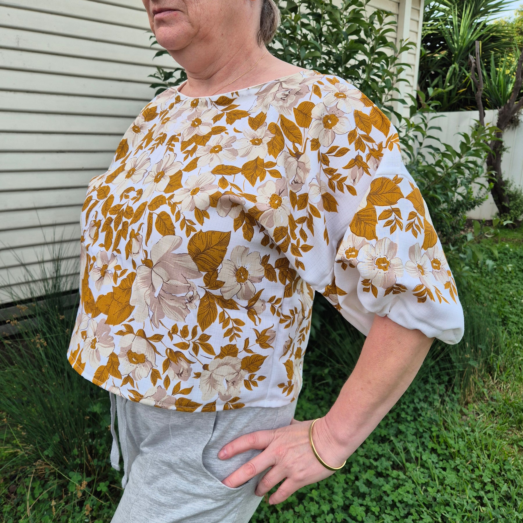 Upcycled Vintage Tablecloth tops. Free size