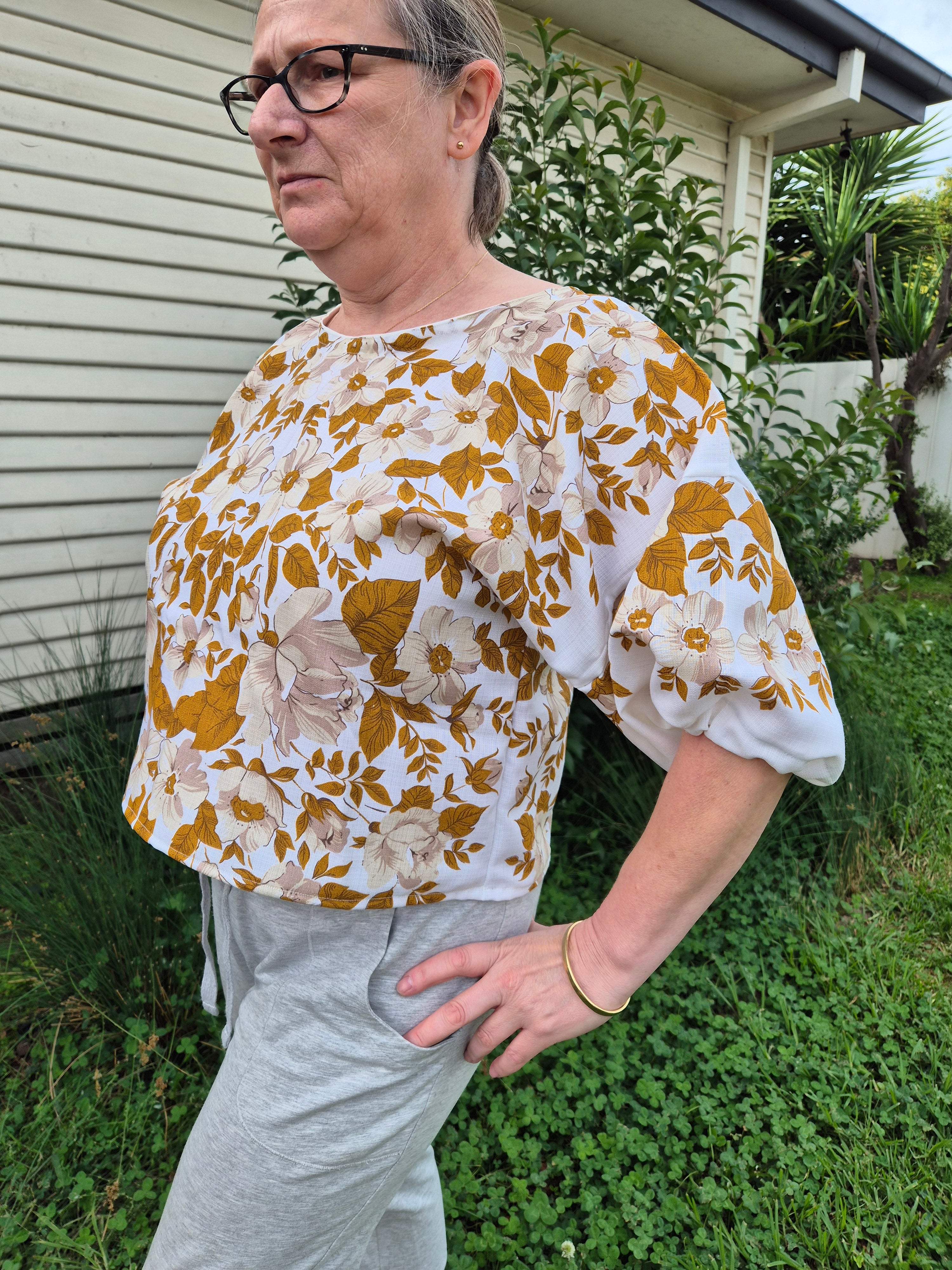 Upcycled Vintage Tablecloth tops. Free size