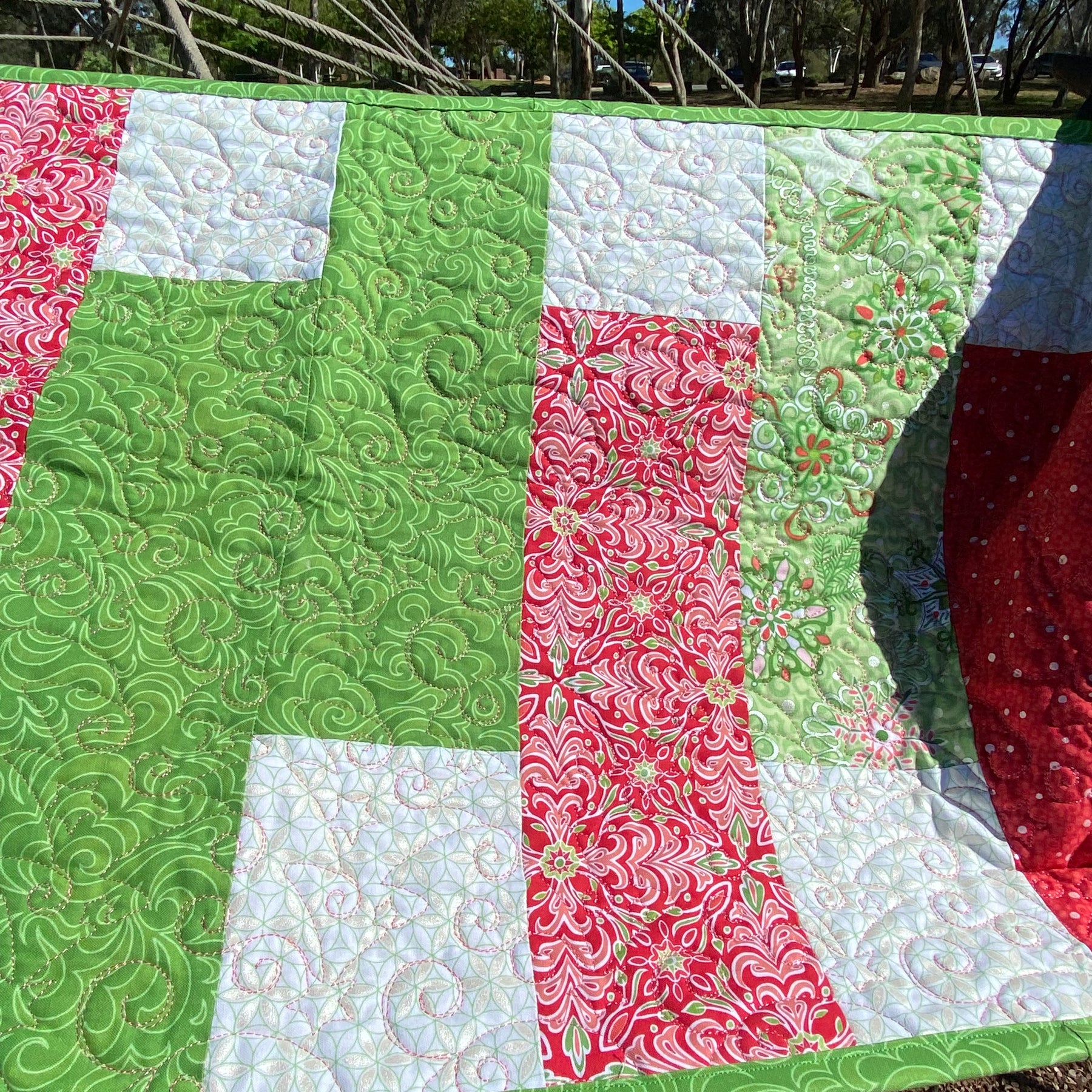 Quilted Christmas Table Runners