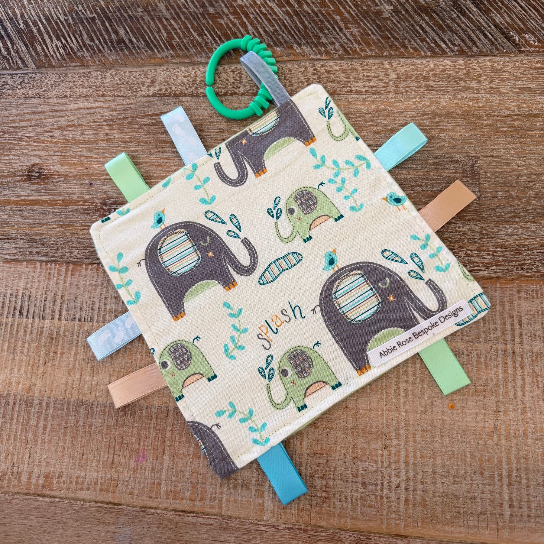 Crinkle sensory mat for baby or child