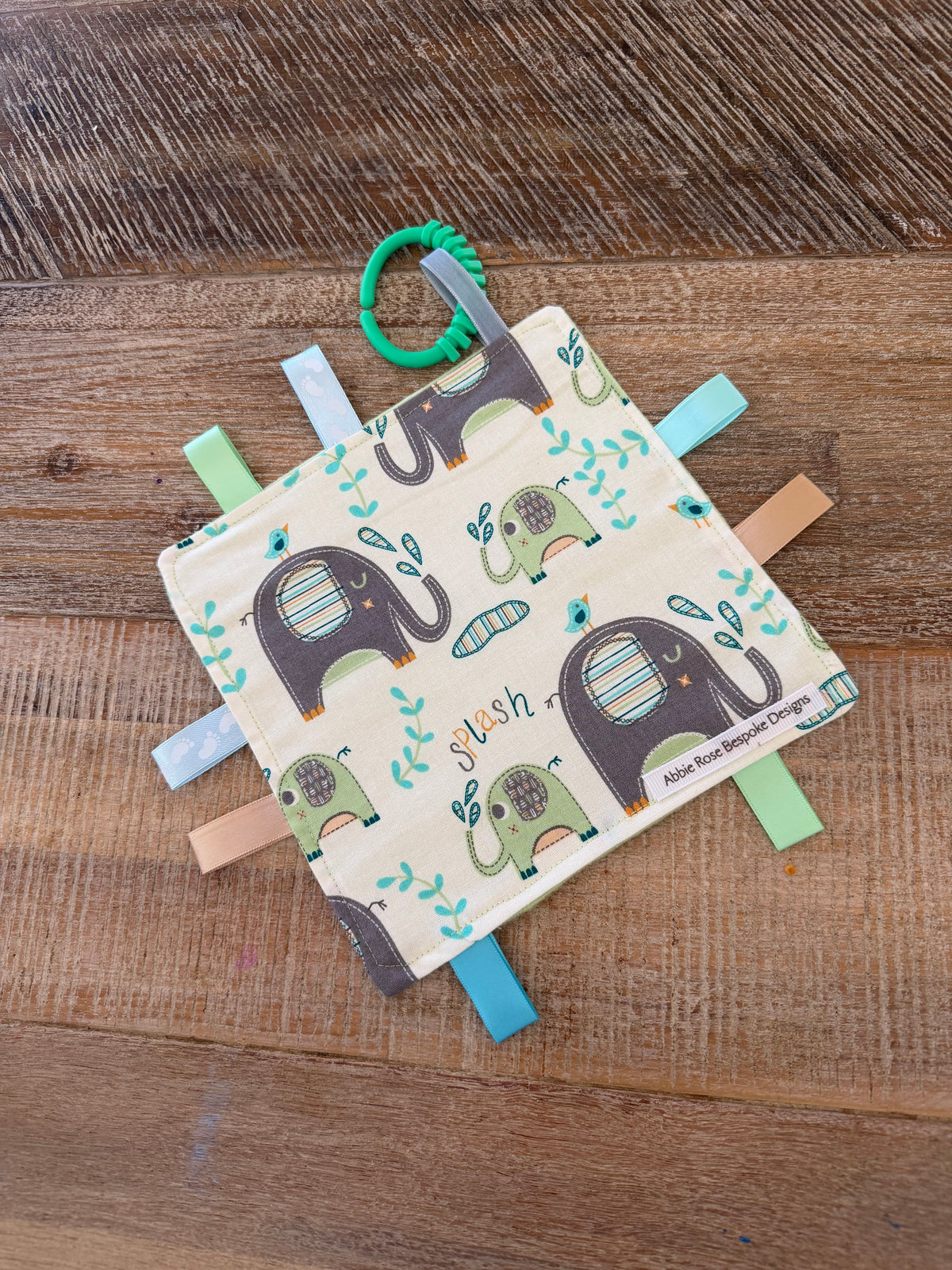 Crinkle sensory mat for baby or child