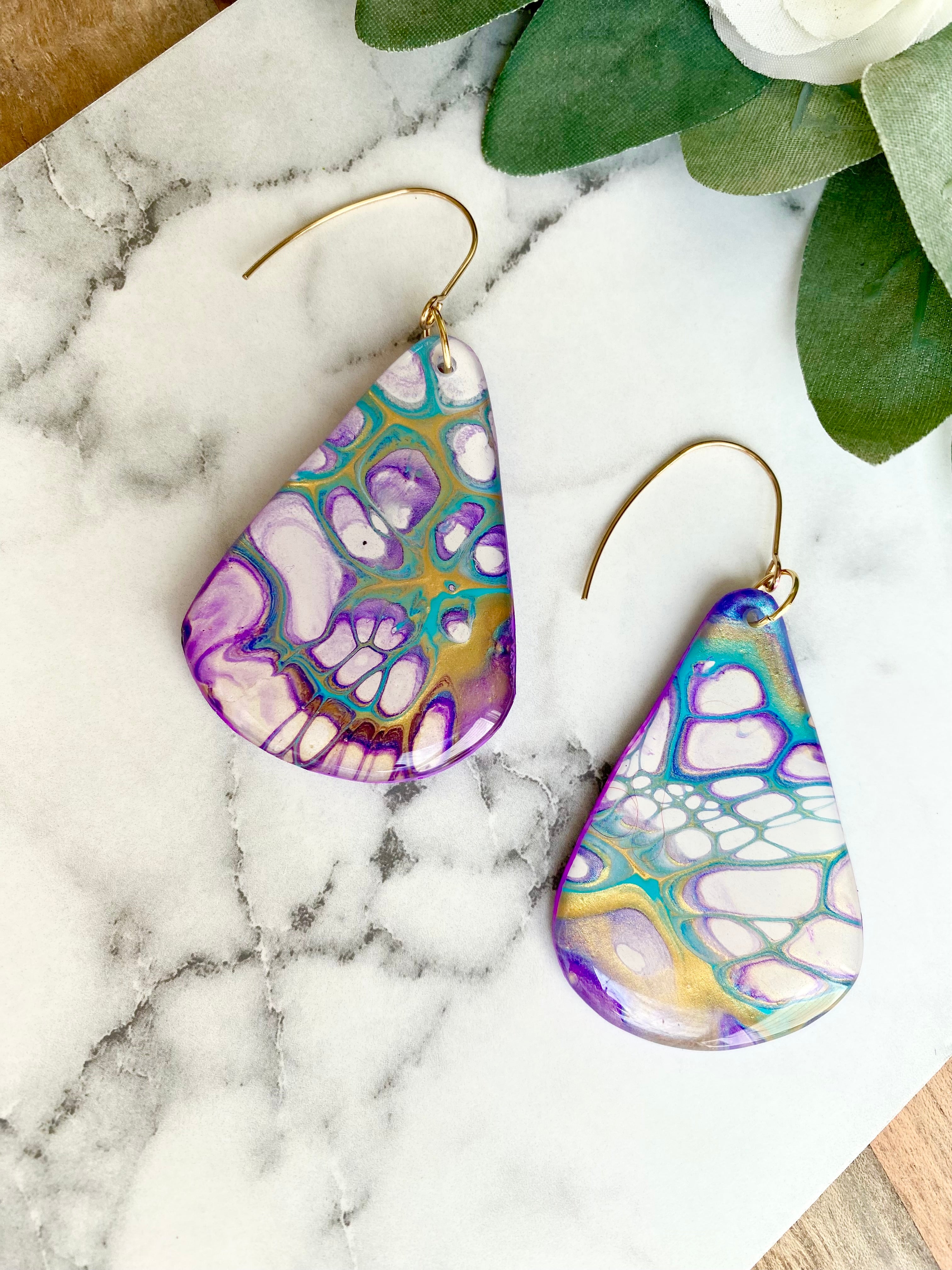 Artisan Statement Dangle Earrings
