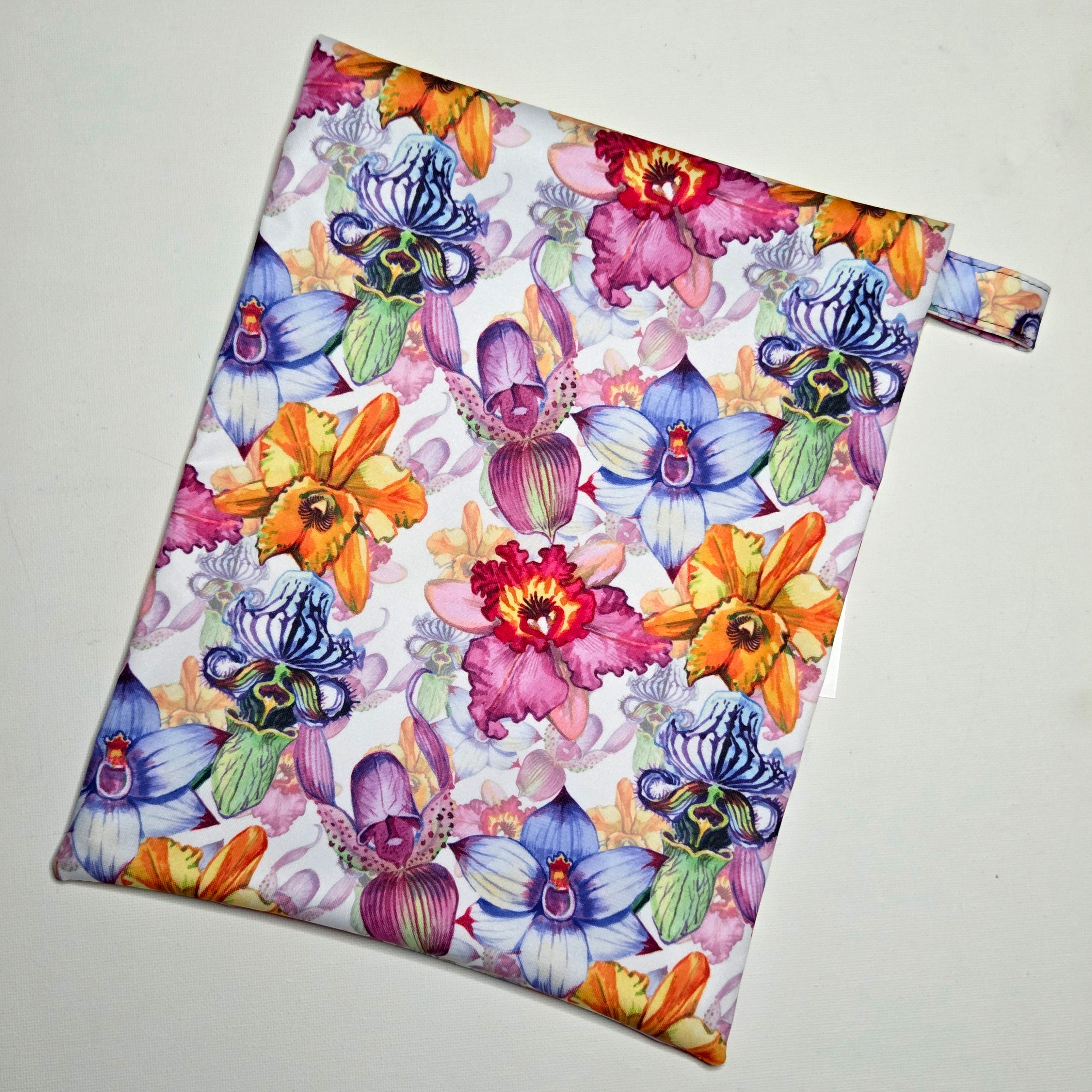 Medium Wet Bag in Lovely Orchid Fabric