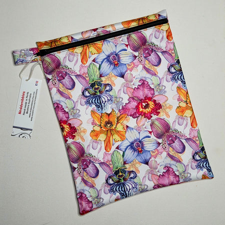 Medium Wet Bag in Lovely Orchid Fabric