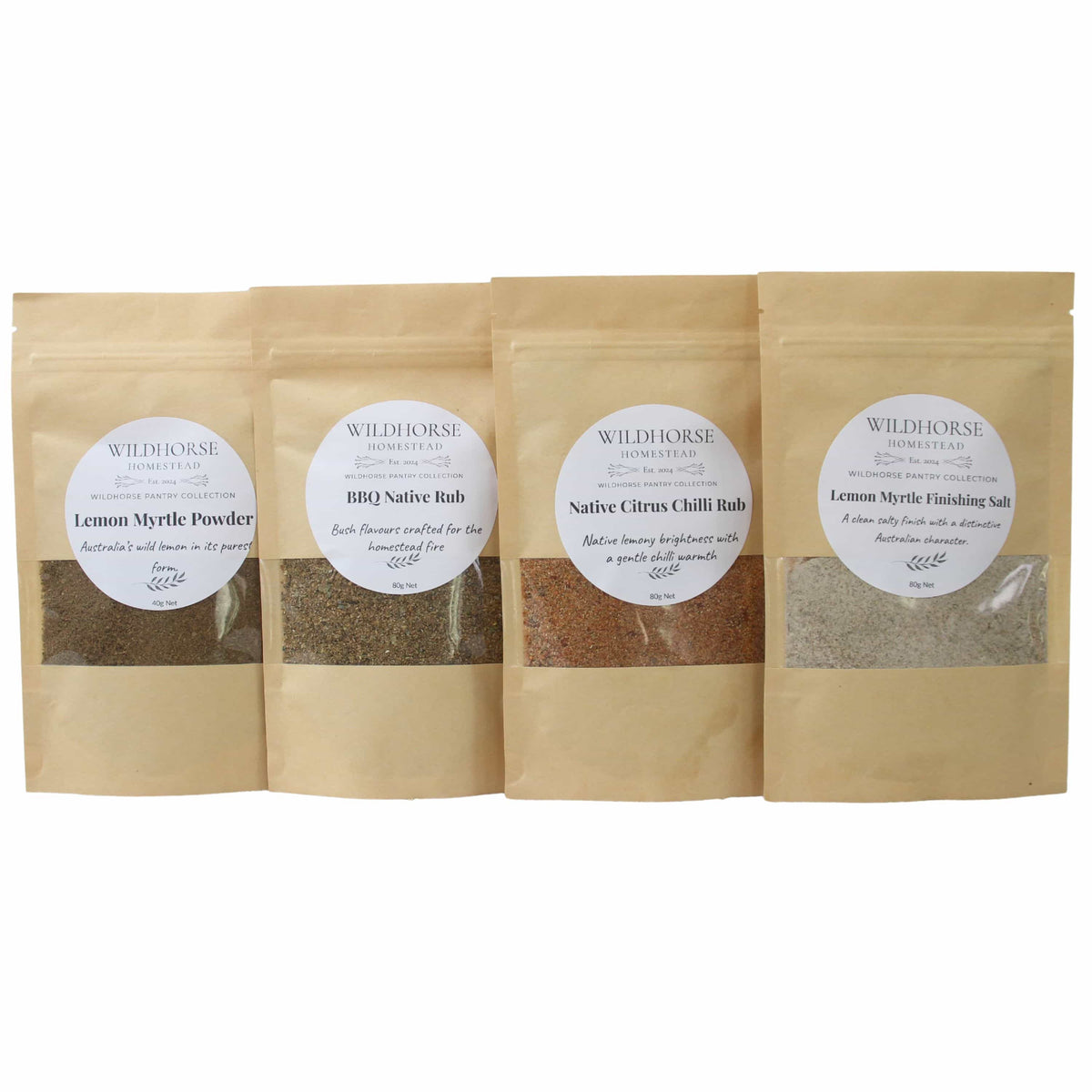 Wildhorse Lemon Myrtle Kitchen Box – 4 Piece Gift Set