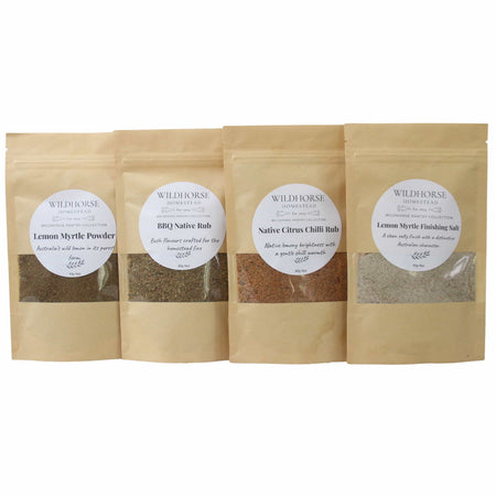 Wildhorse Lemon Myrtle Kitchen Box – 4 Piece Gift Set