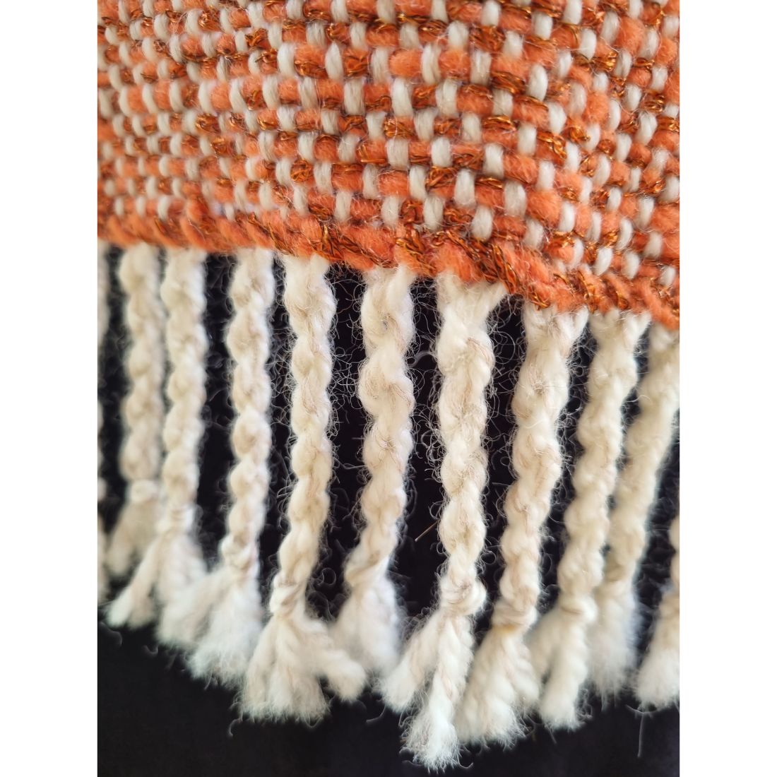 'The Outback' handwoven wool scarf
