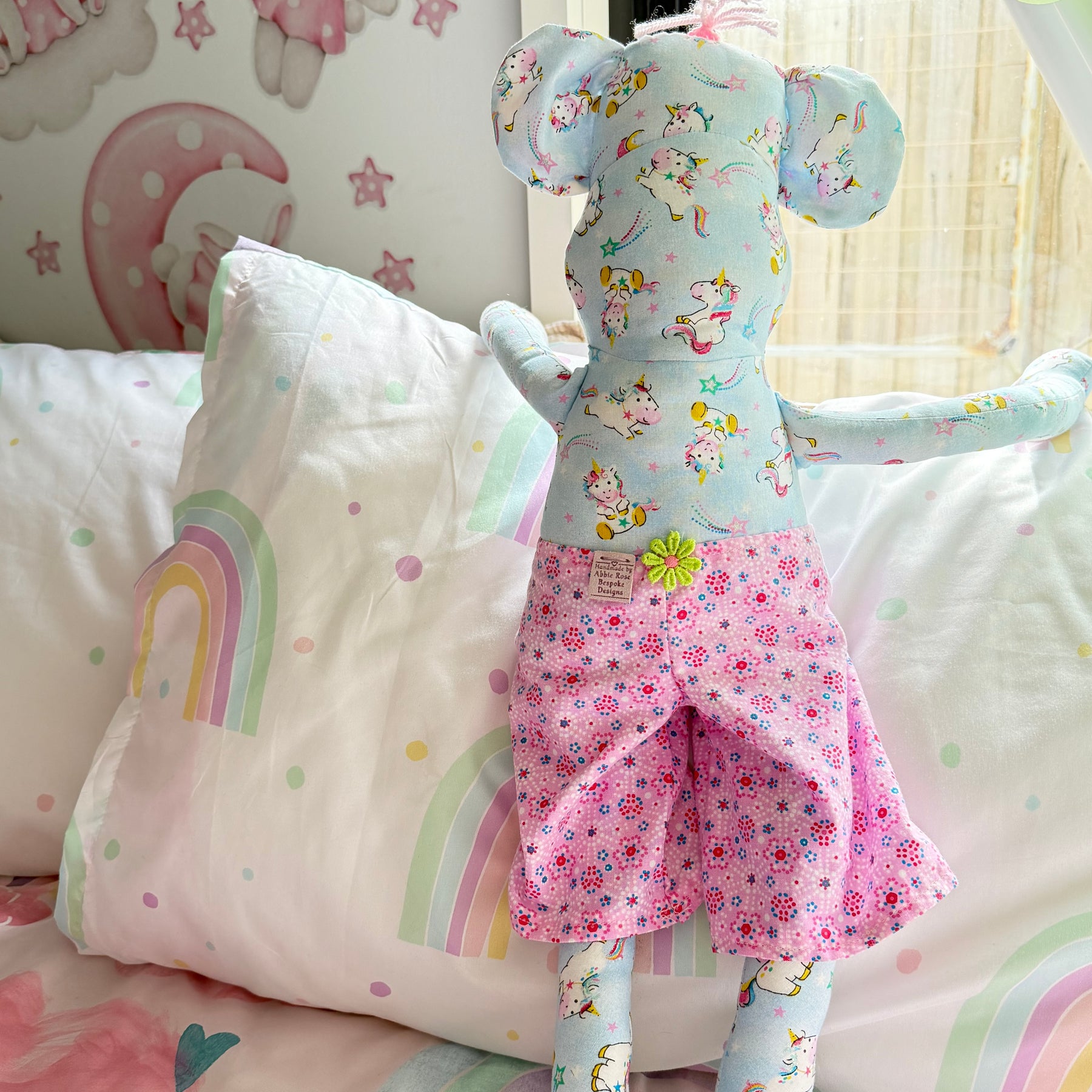 Snuggle Monkey soft toy for young girl