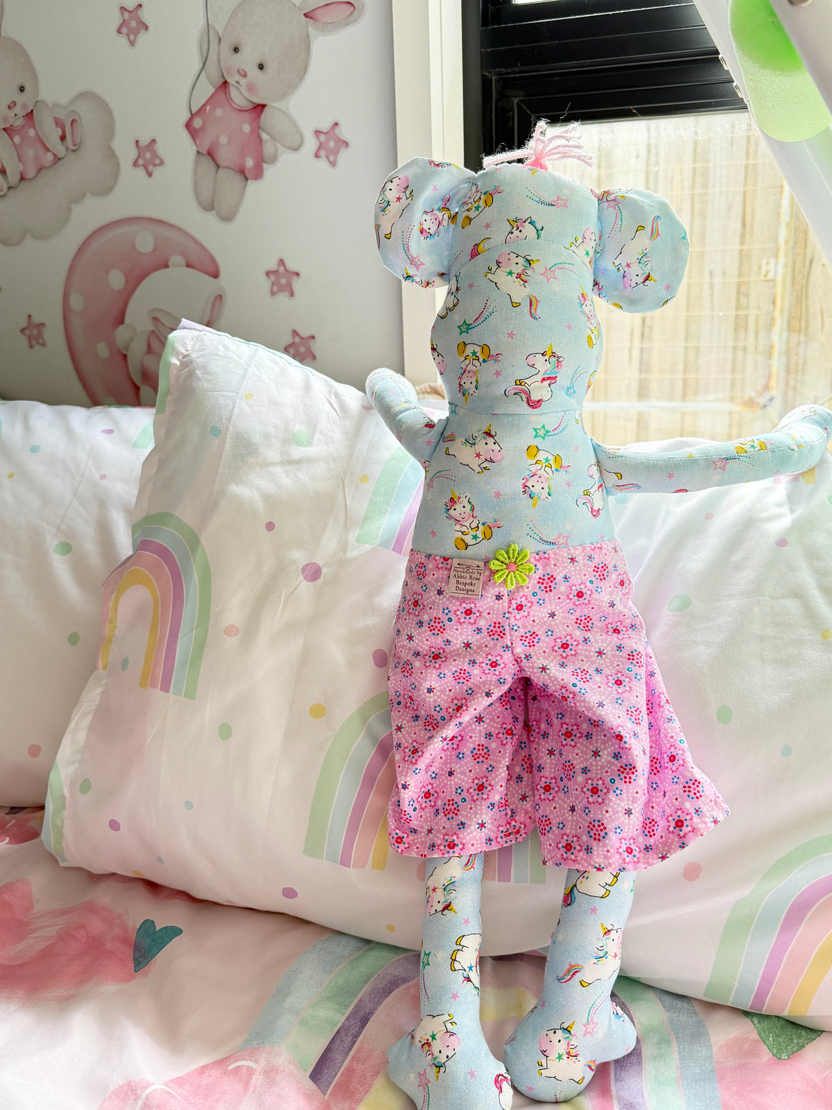 Snuggle Monkey soft toy for young girl